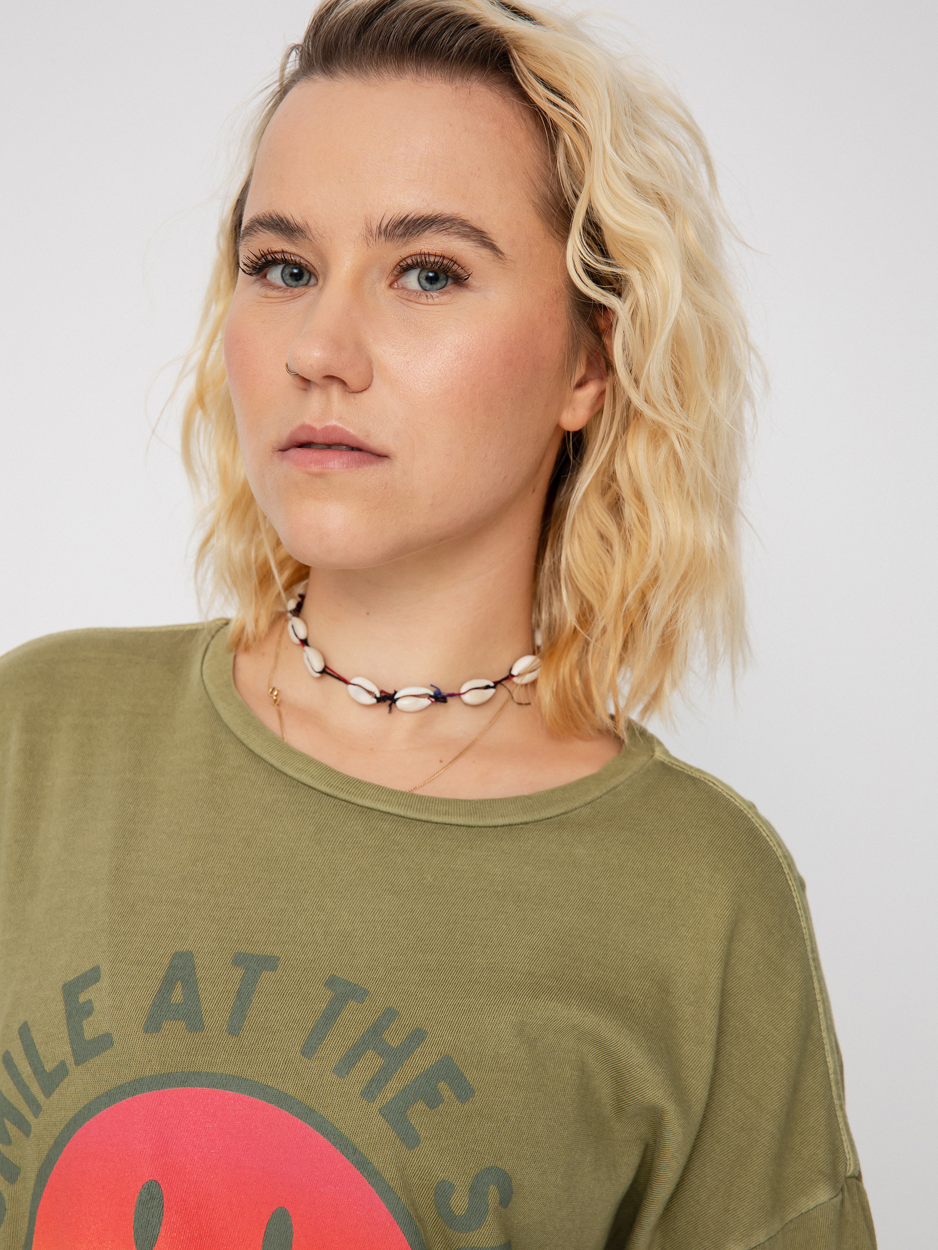 Tričko Billabong X Smiley True Boy Wmn (split pea)