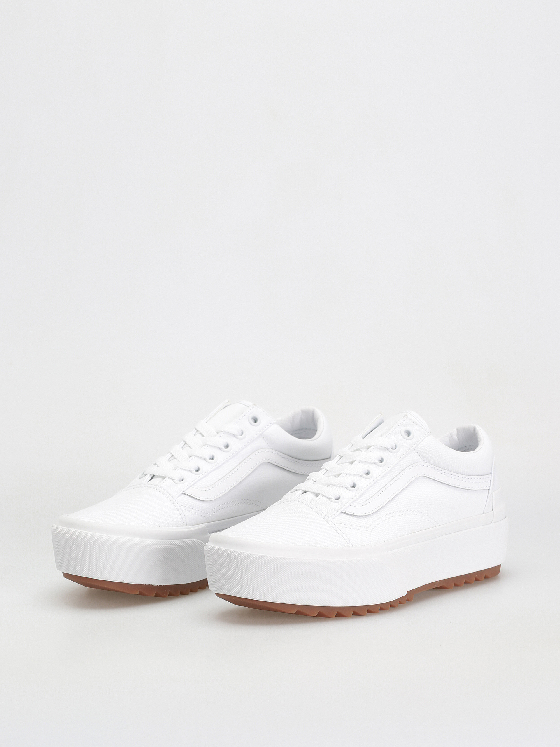 Boty Vans Old Skool Stacked Wmn (canvas/true white)