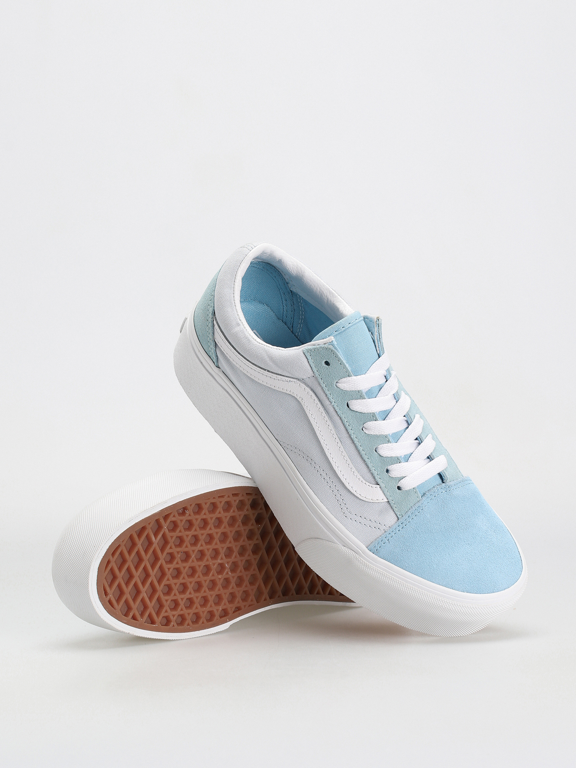 Boty Vans Old Skool Stackform Wmn (color block blue)