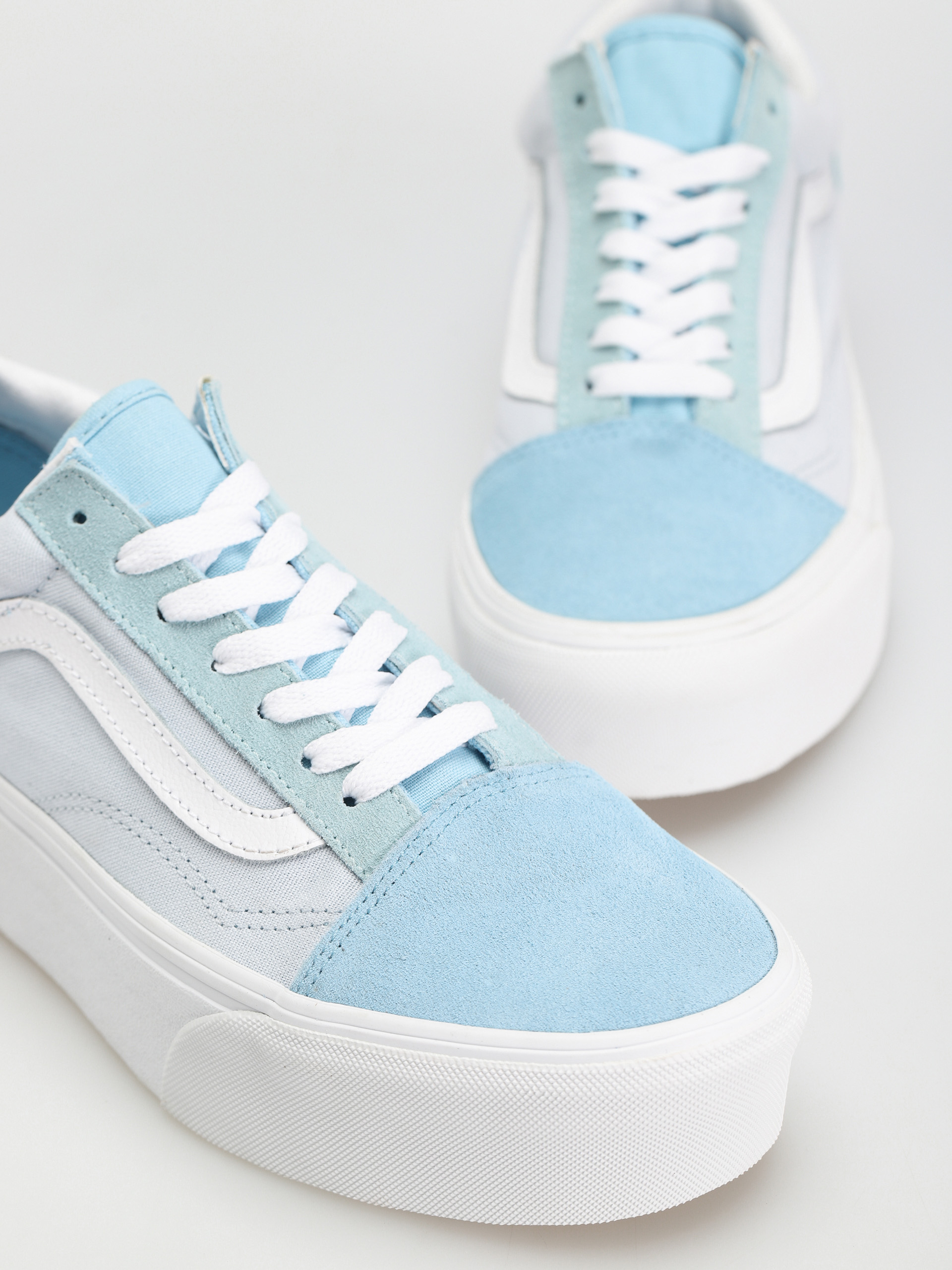 Boty Vans Old Skool Stackform Wmn (color block blue)