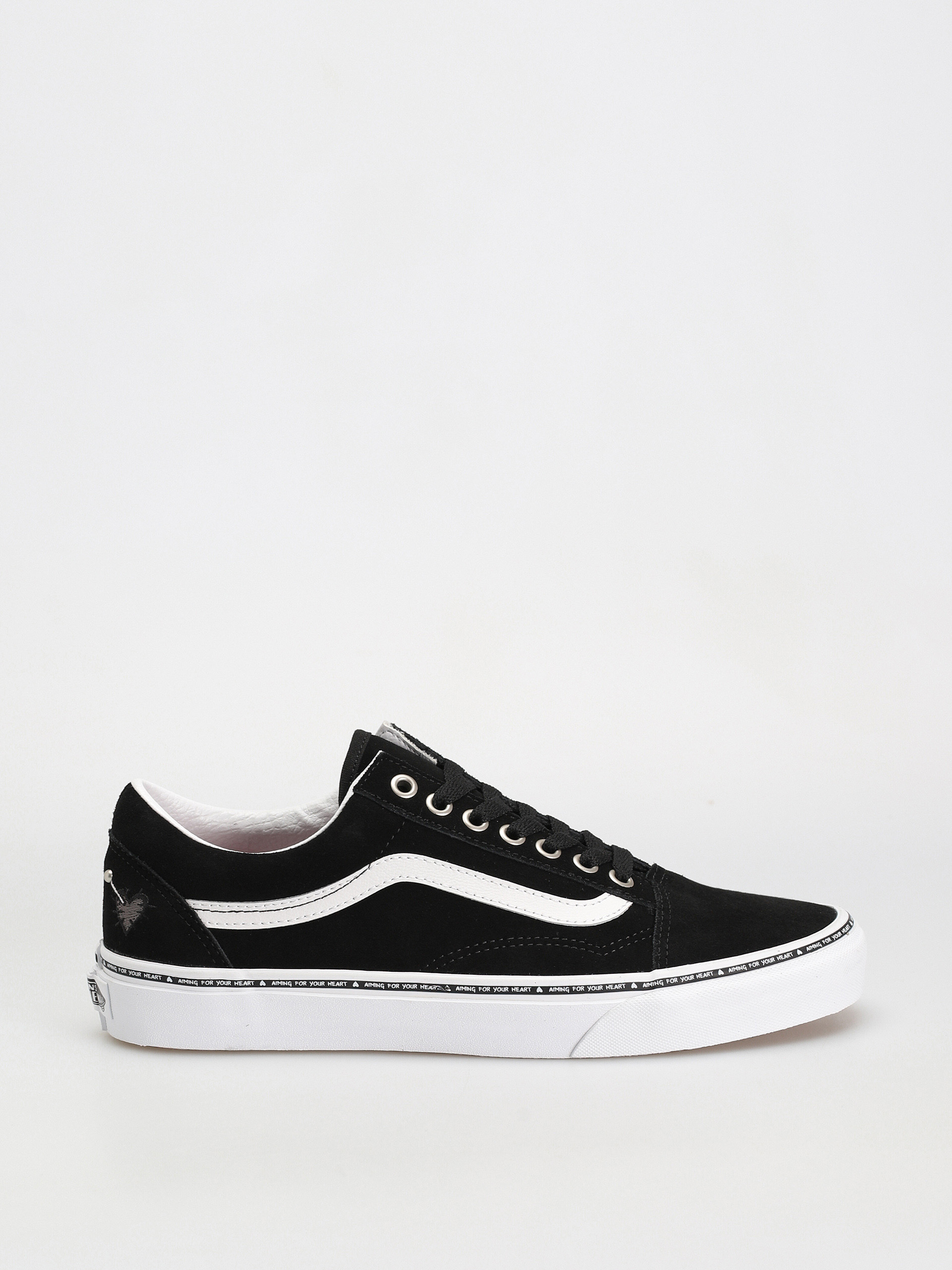 Boty Vans Old Skool (aiming 4 your heart black/white)