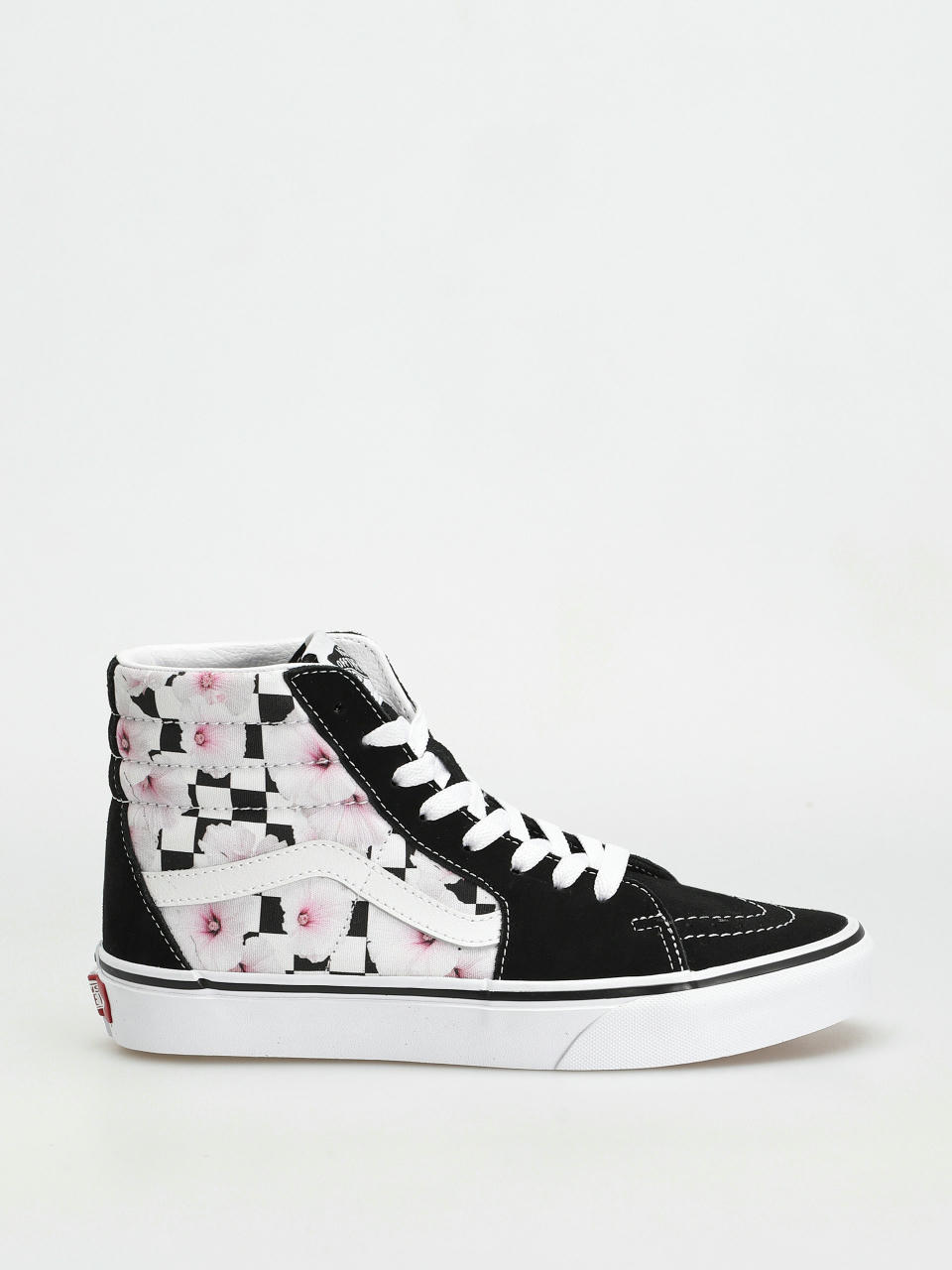 Boty Vans Sk8 Hi Wmn (hibiscus check black)