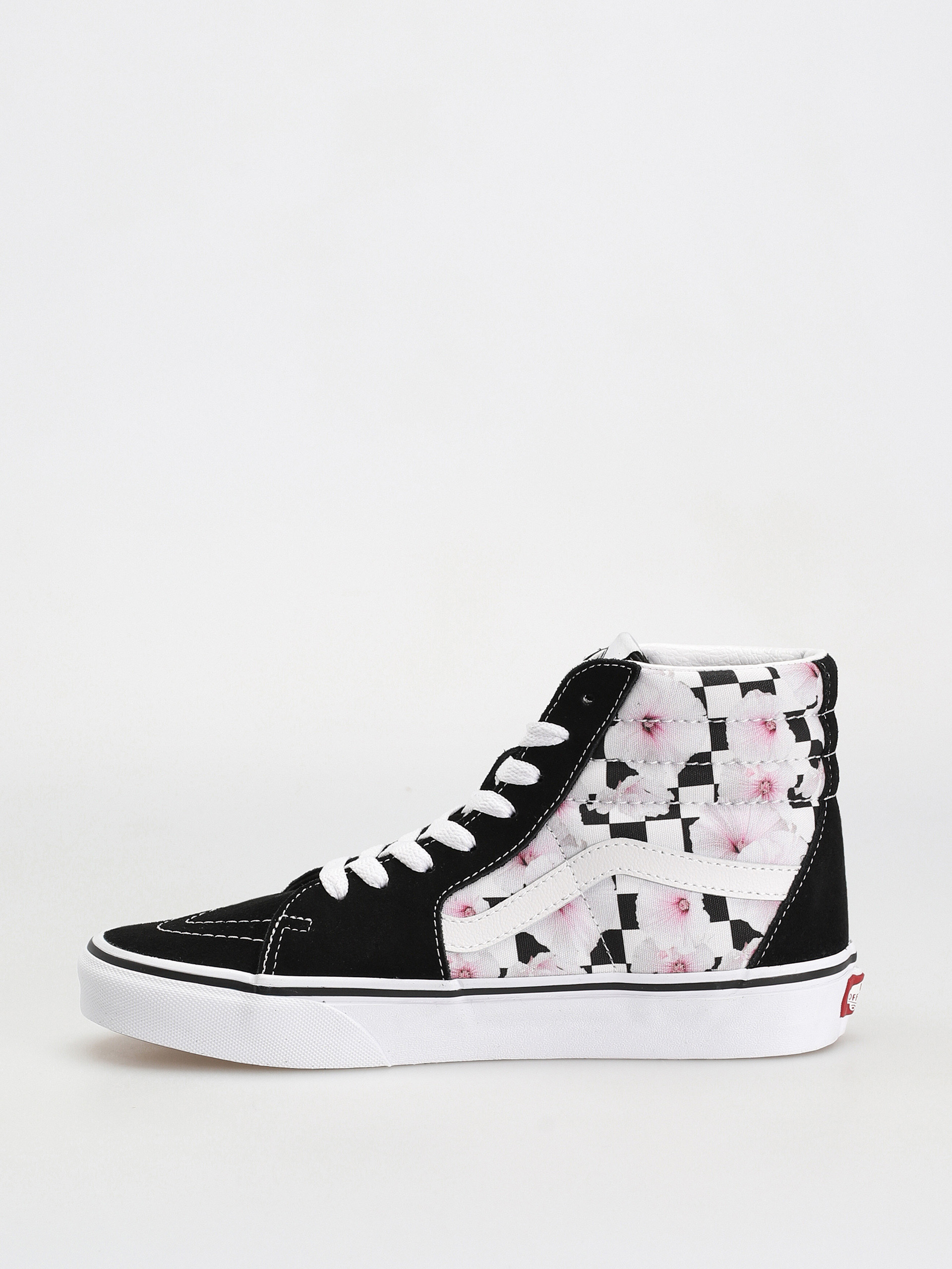 Boty Vans Sk8 Hi Wmn (hibiscus check black)