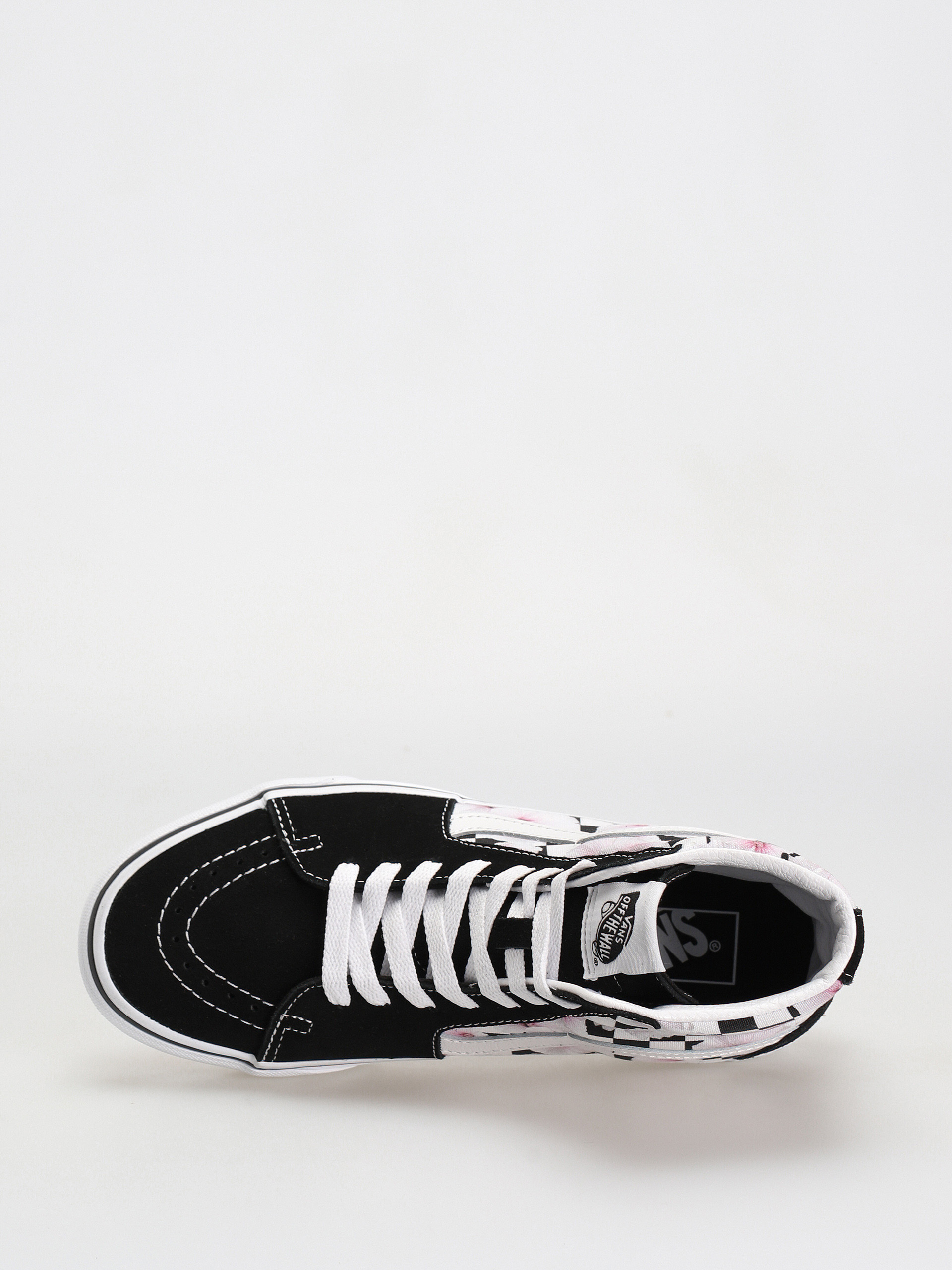 Boty Vans Sk8 Hi Wmn (hibiscus check black)
