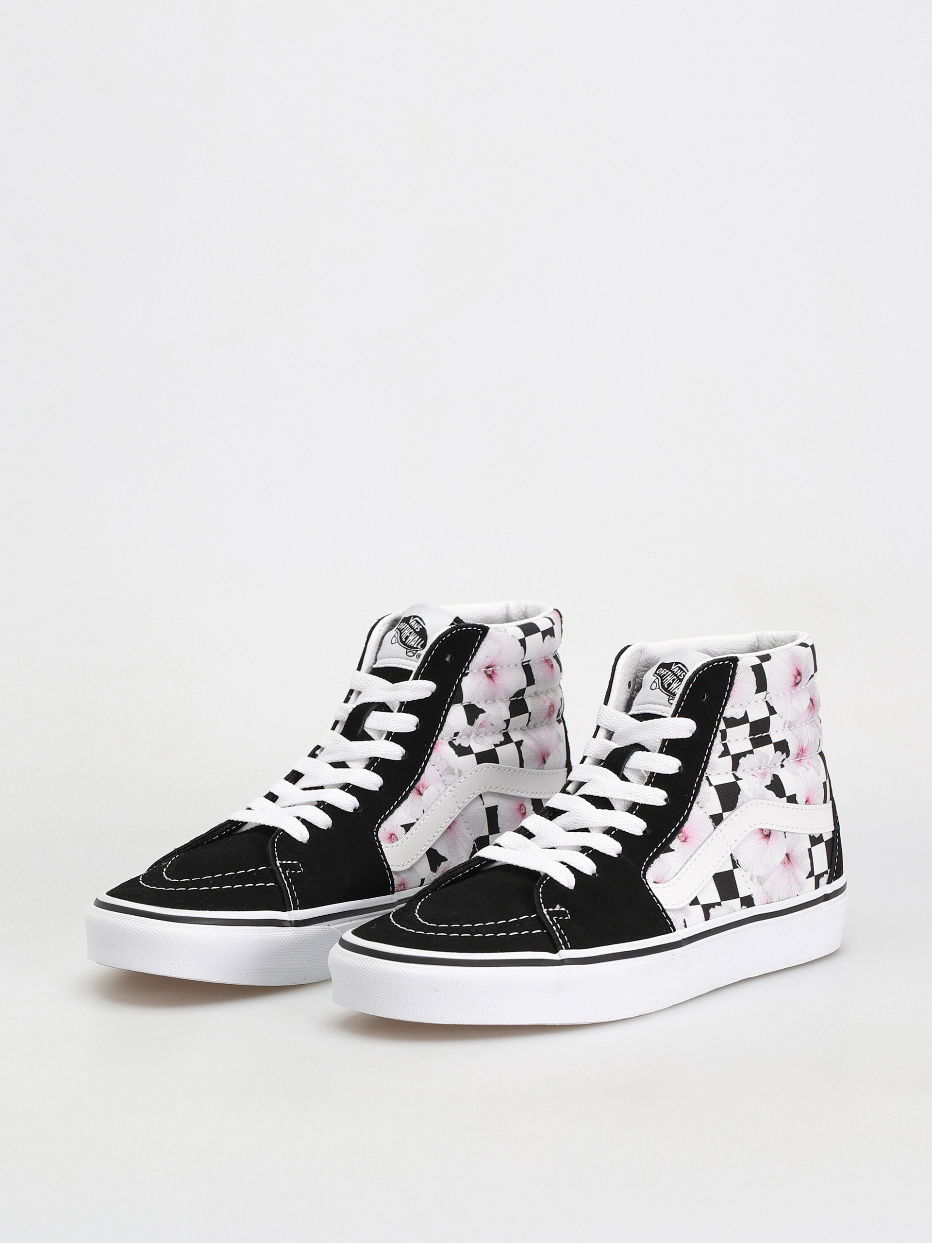 Boty Vans Sk8 Hi Wmn (hibiscus check black)