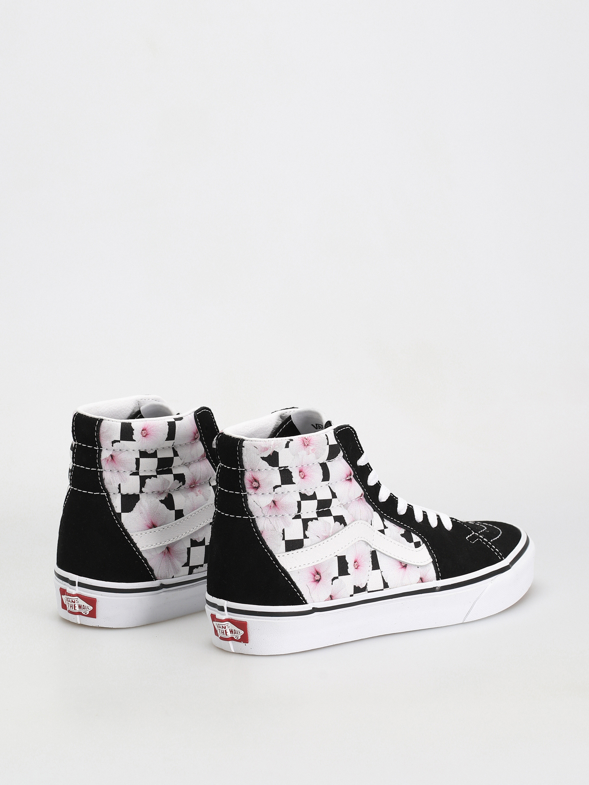 Boty Vans Sk8 Hi Wmn (hibiscus check black)