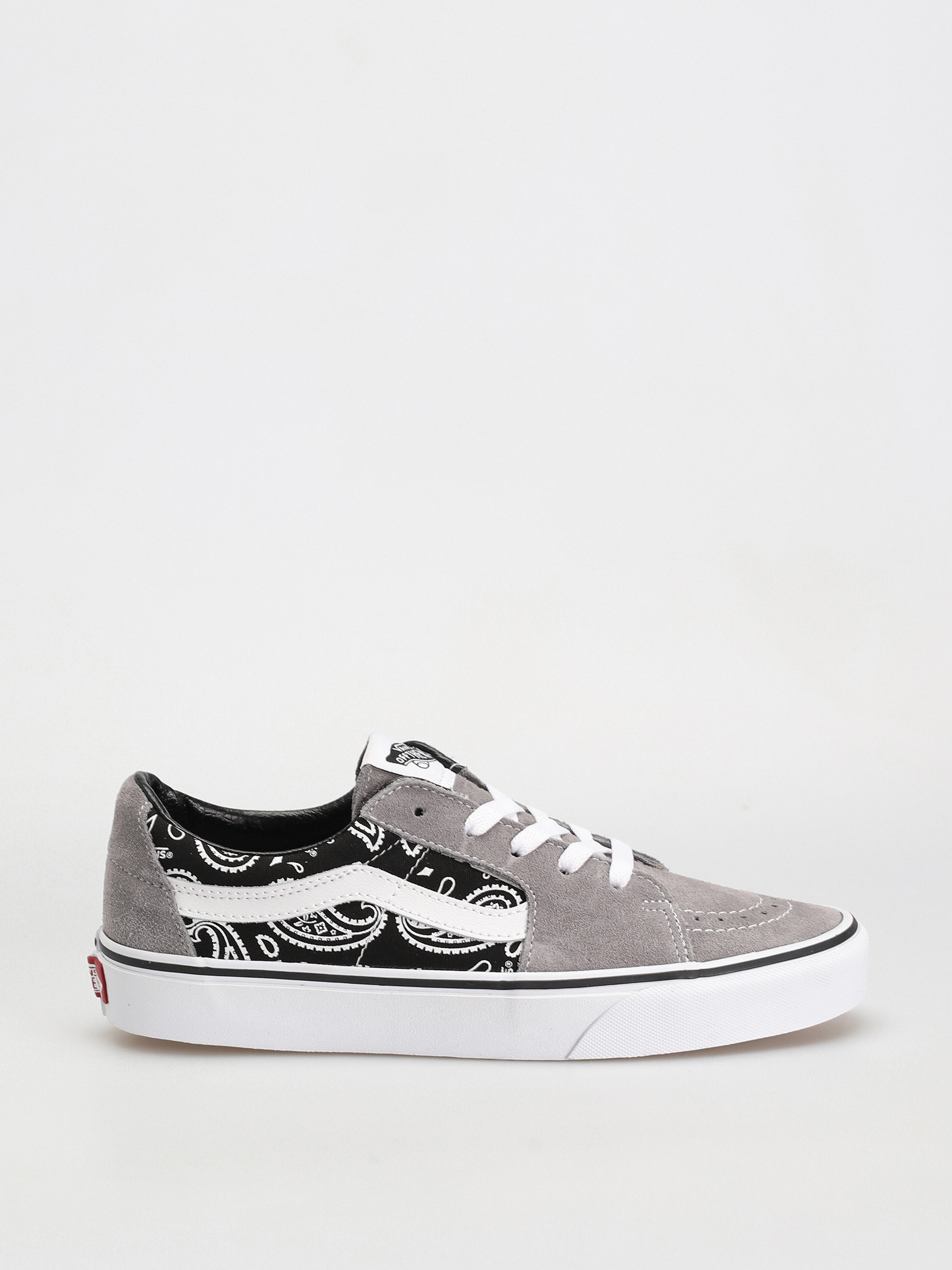 Boty Vans Sk8 Low (paisley gray/true white)