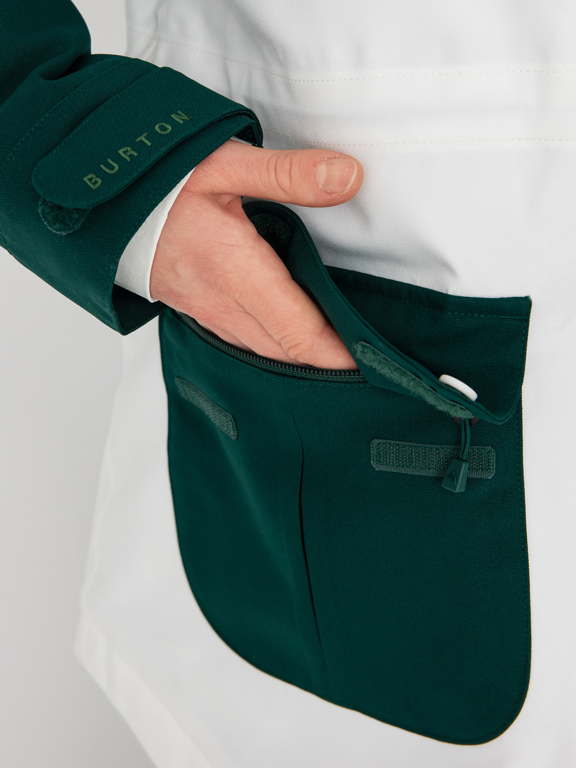 Dámská Snowboardová bunda Burton Prowess (botanical garden/stout white)