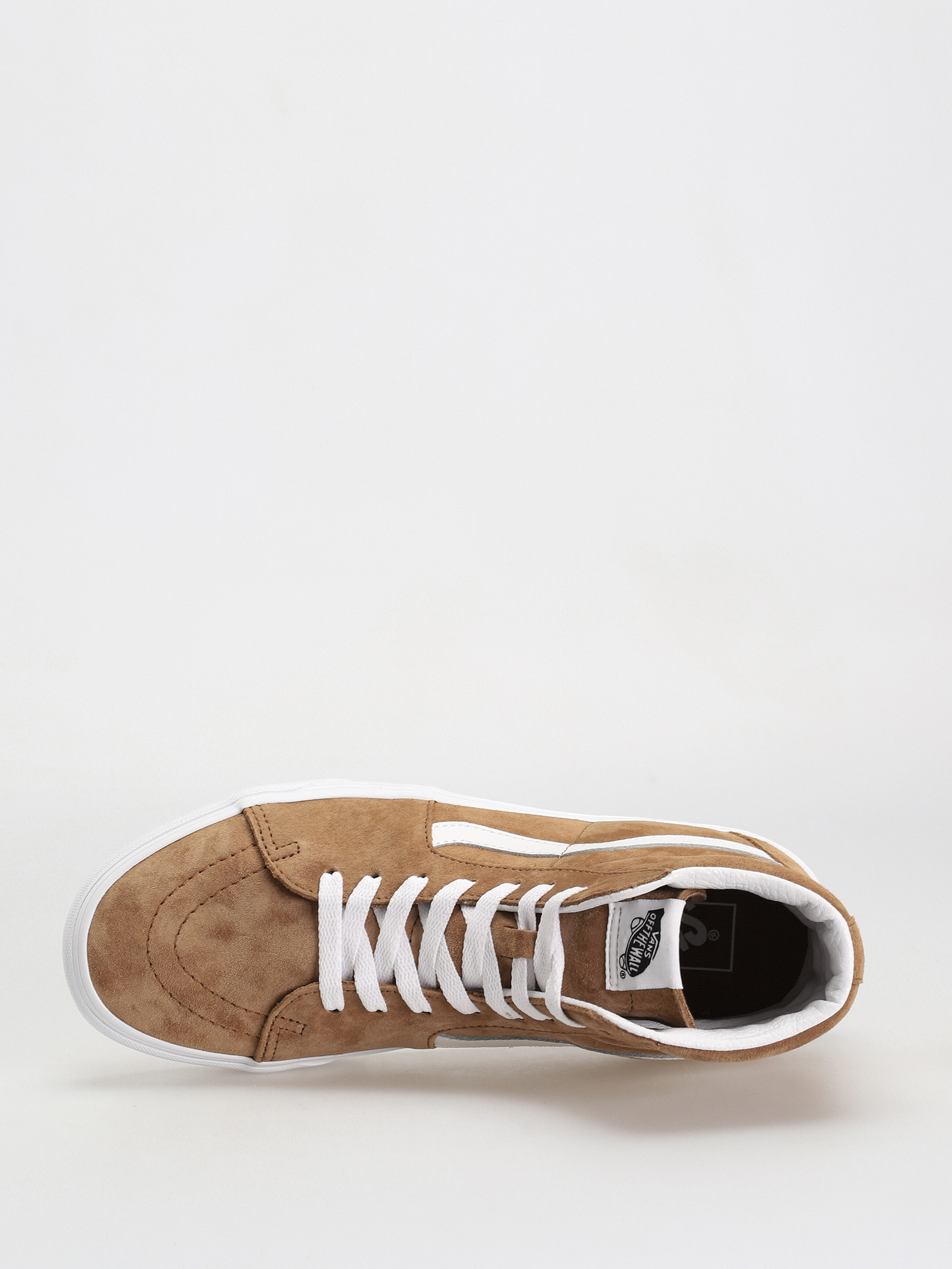 Boty Vans Sk8 Hi (pig suede tobacco brown)