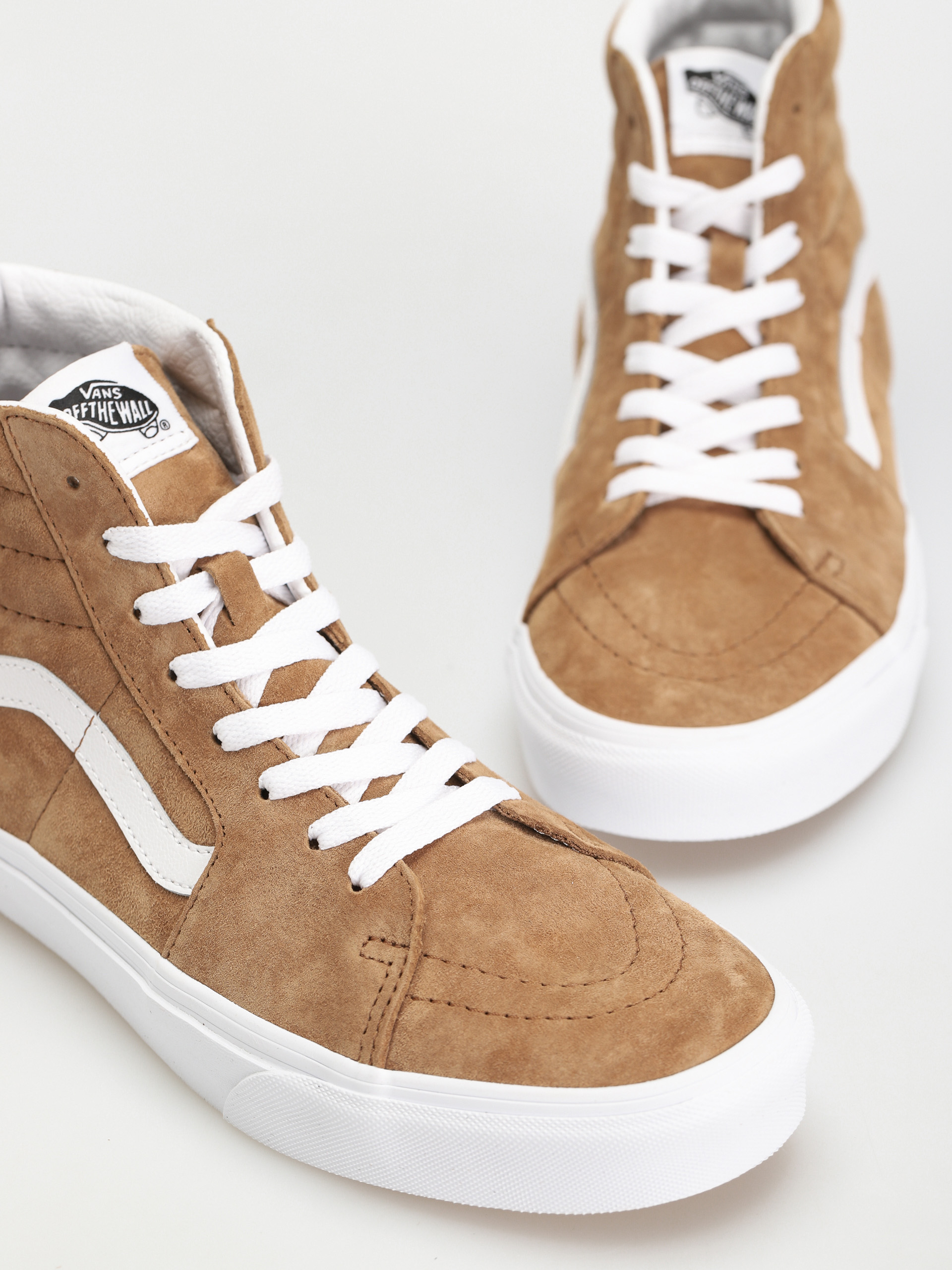 Boty Vans Sk8 Hi (pig suede tobacco brown)