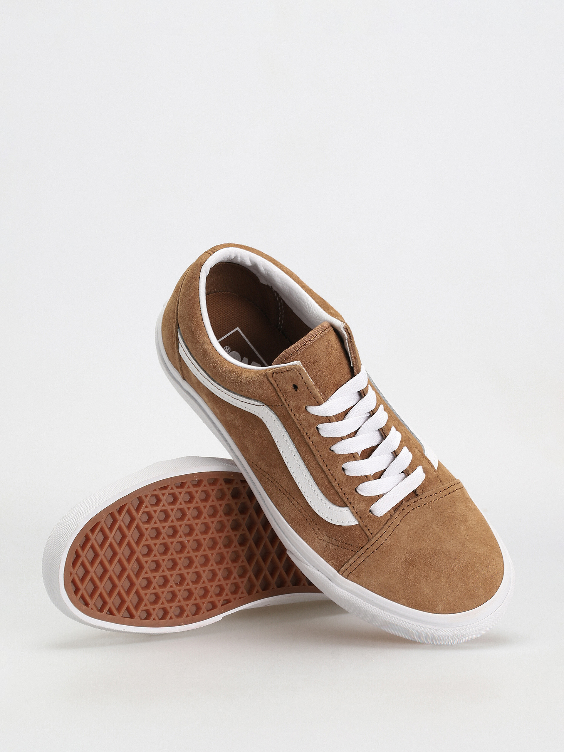 Boty Vans Old Skool (pig suede tobacco brown)