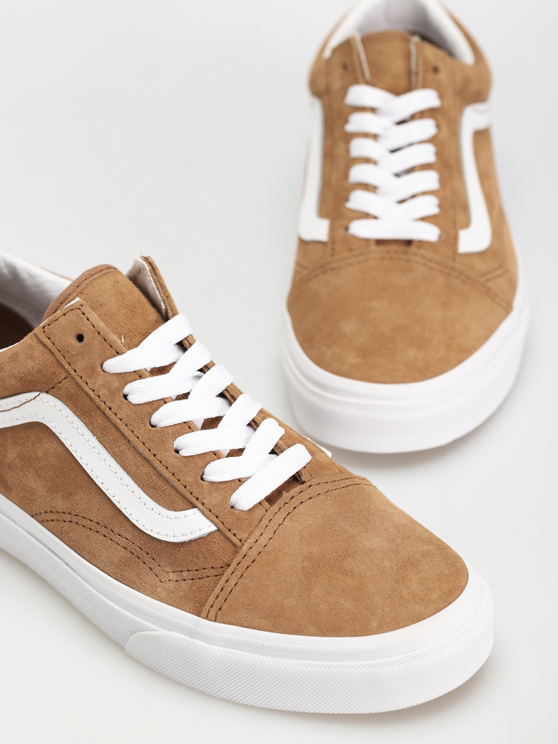 Boty Vans Old Skool (pig suede tobacco brown)