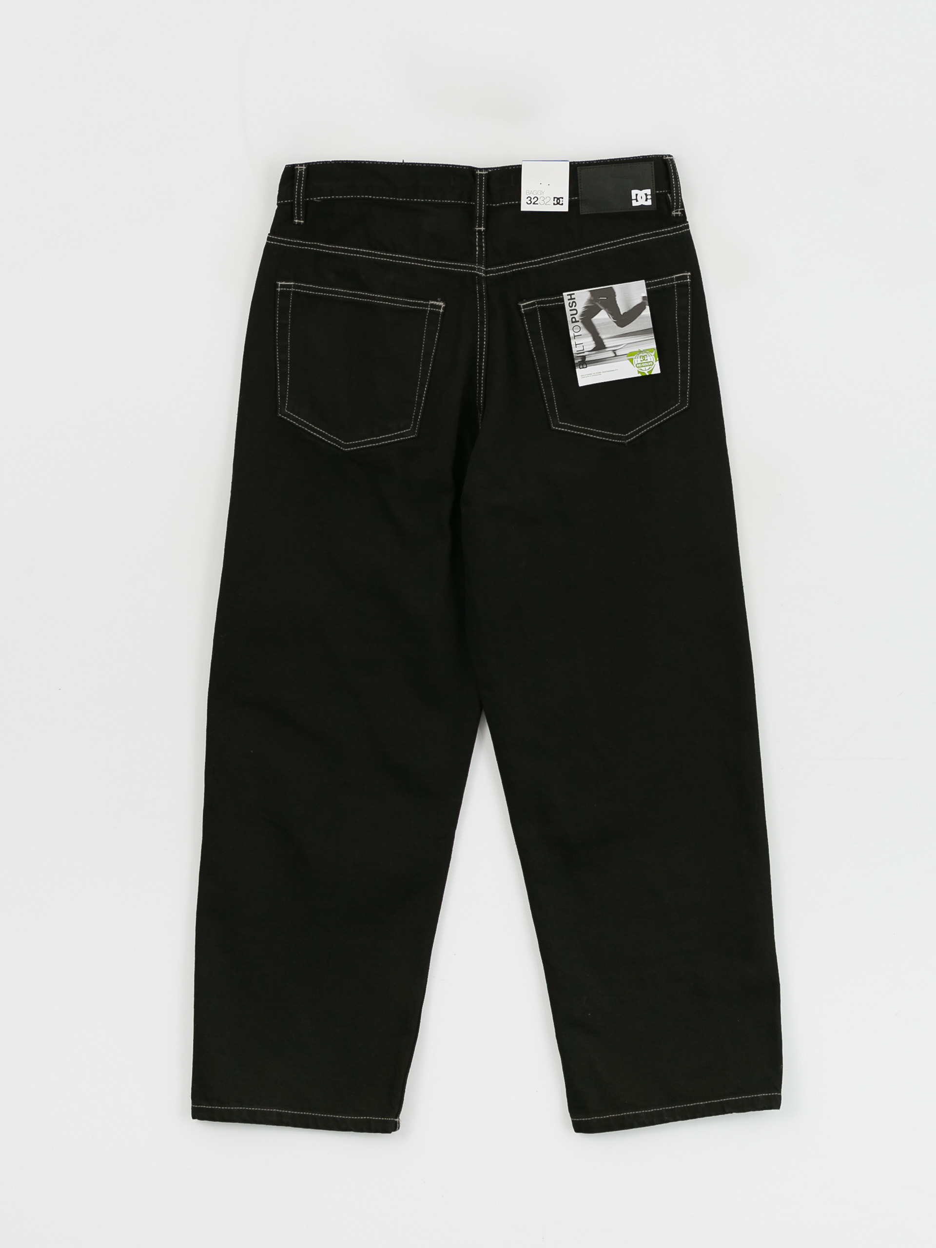 Kalhoty DC Worker Baggy (raw black)