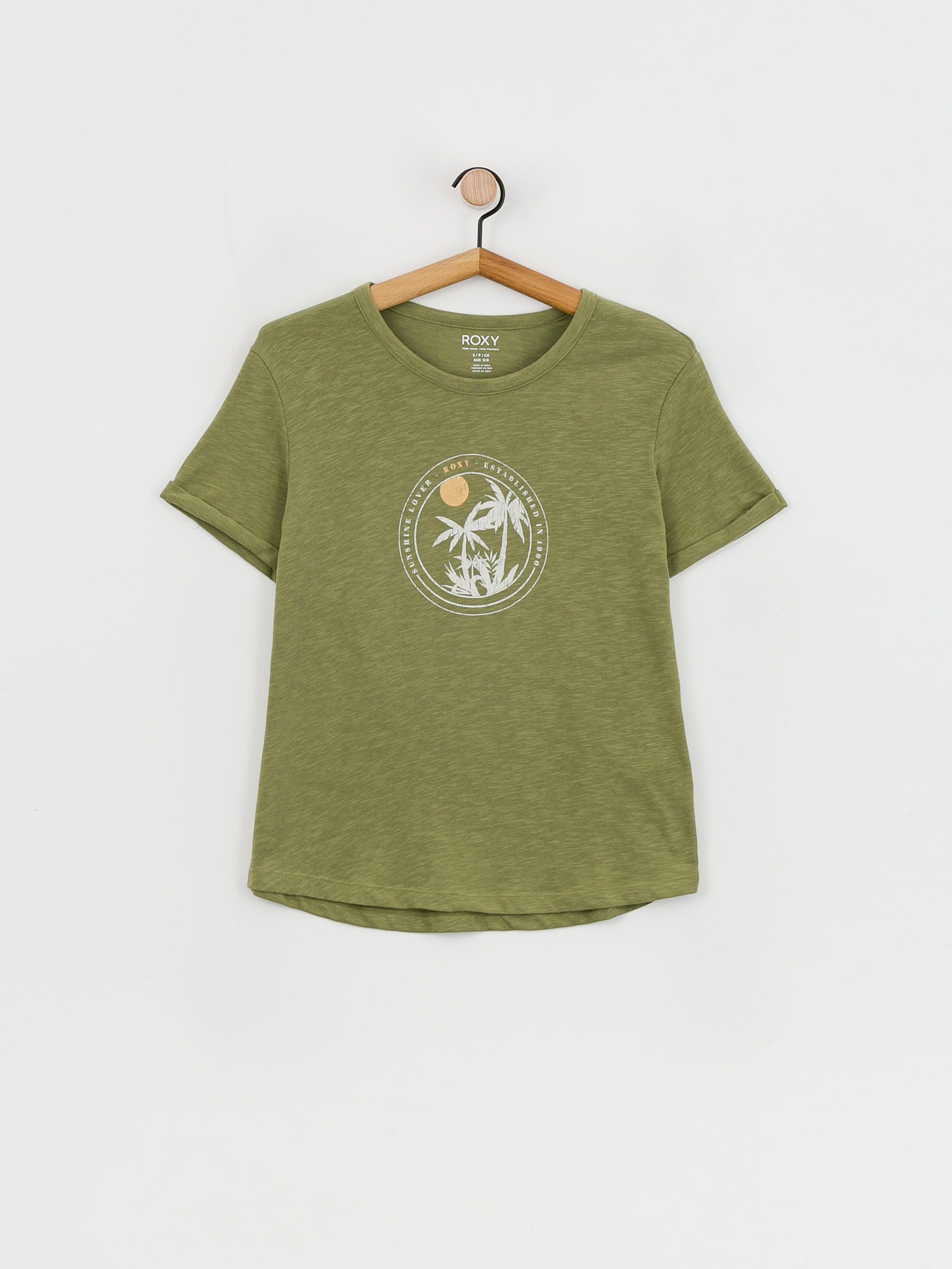 Tričko Roxy Ocean After Wmn (loden green)