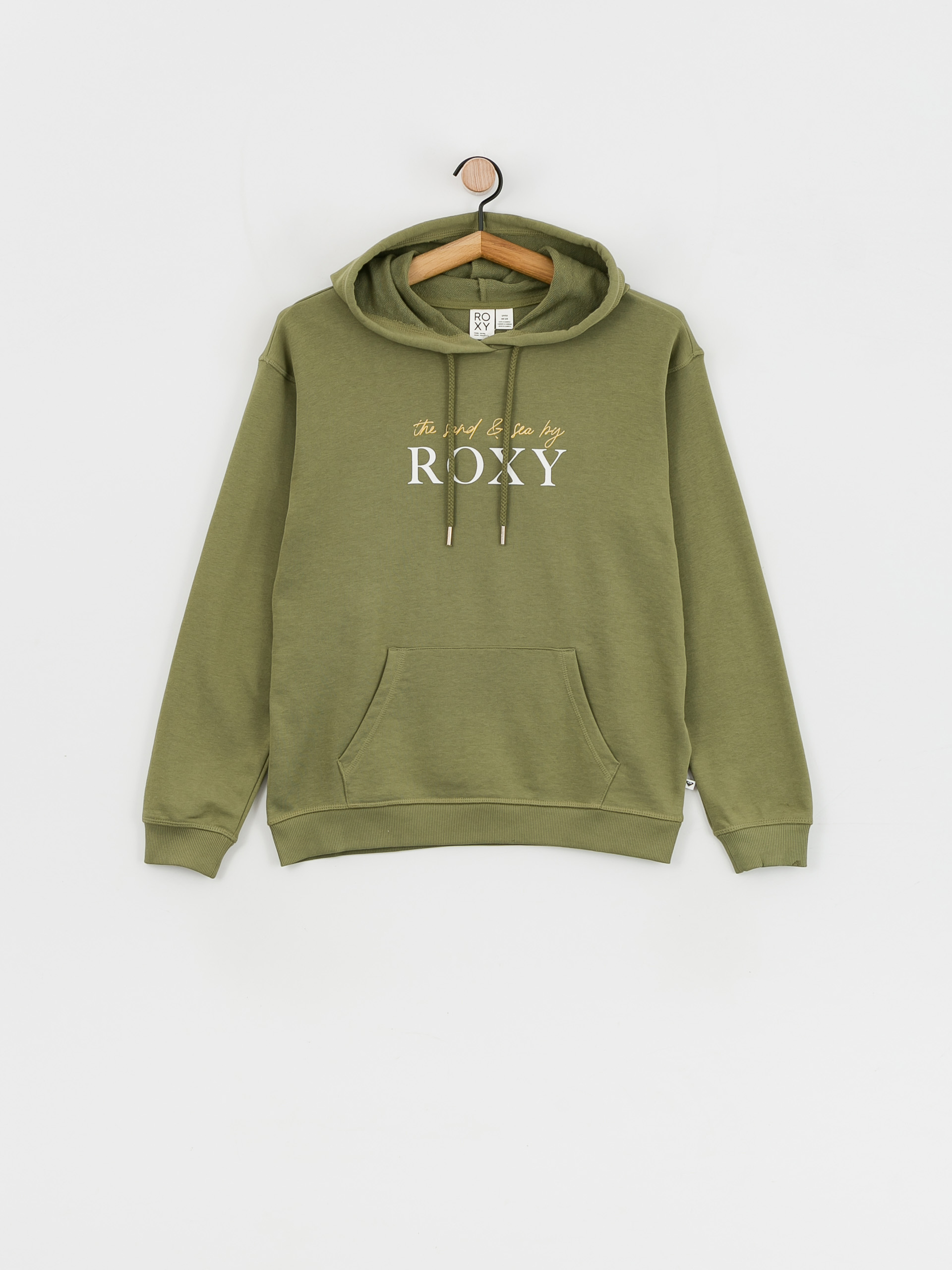Mikina s kapucí Roxy Surf Stoked HD Wmn (loden green)