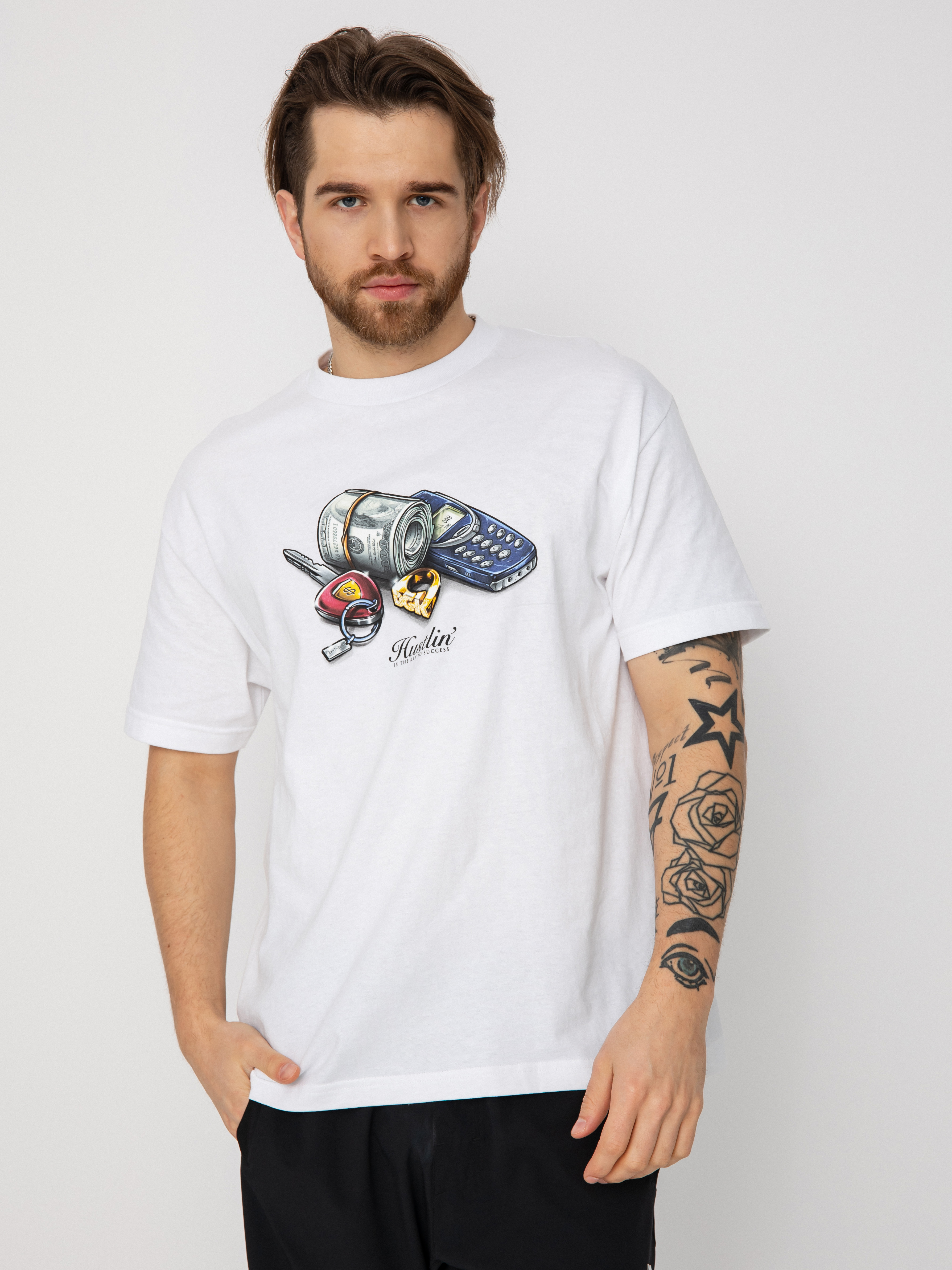 Tričko DGK Burner (white)