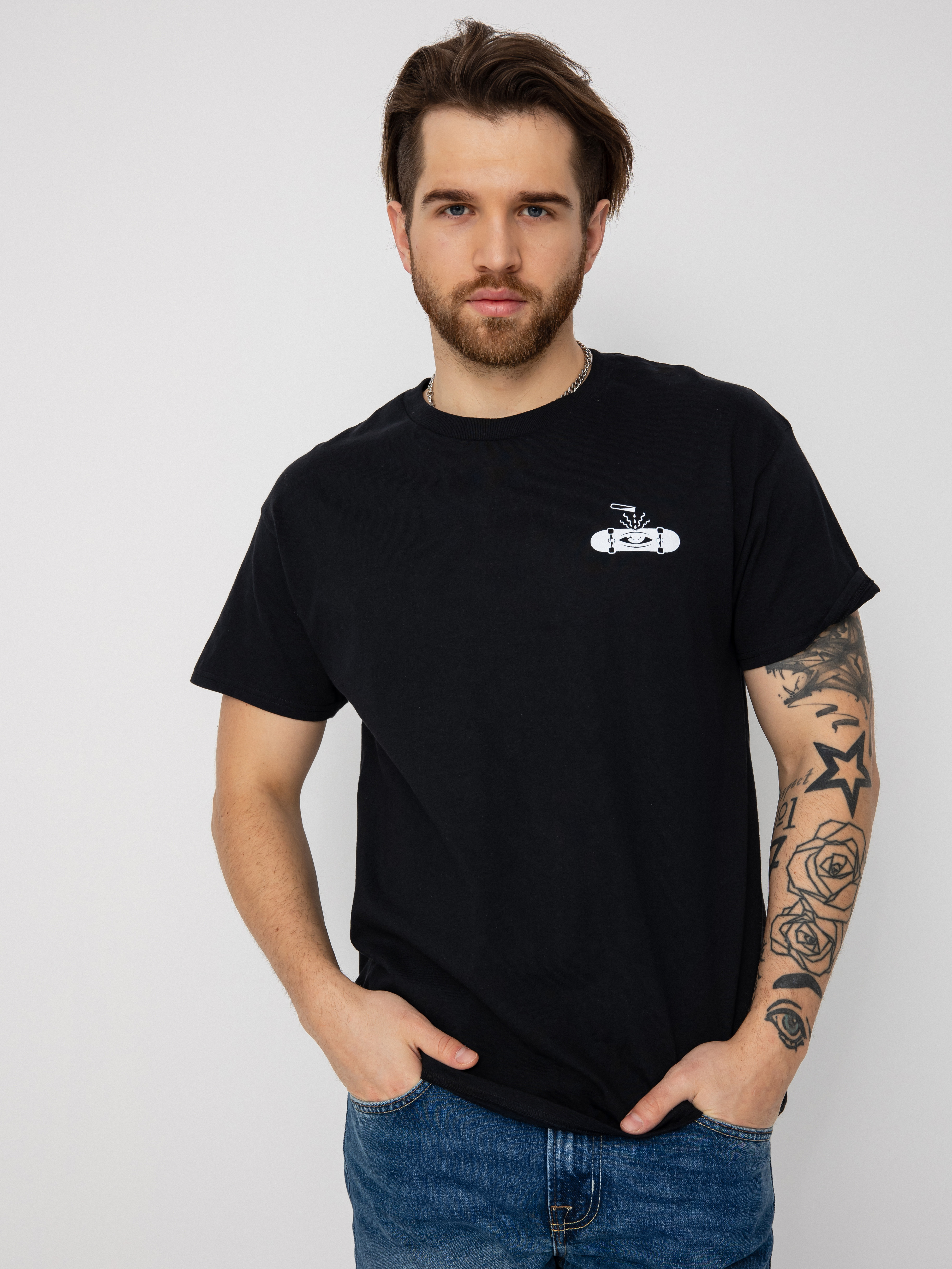 Tričko Toy Machine Vaccine (black)