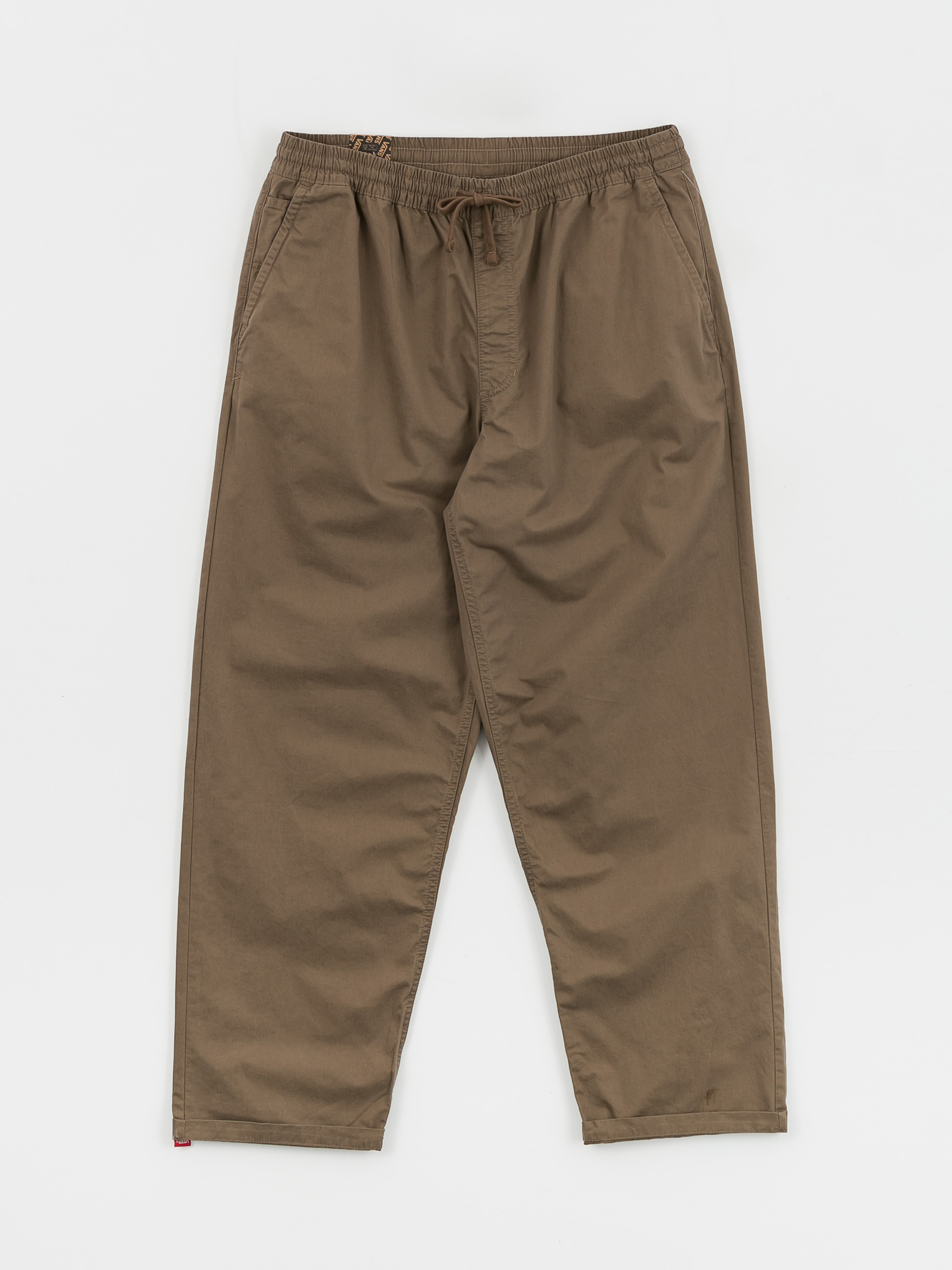 Kalhoty Vans Range Baggy Tapered Elastic Waist (canteen)