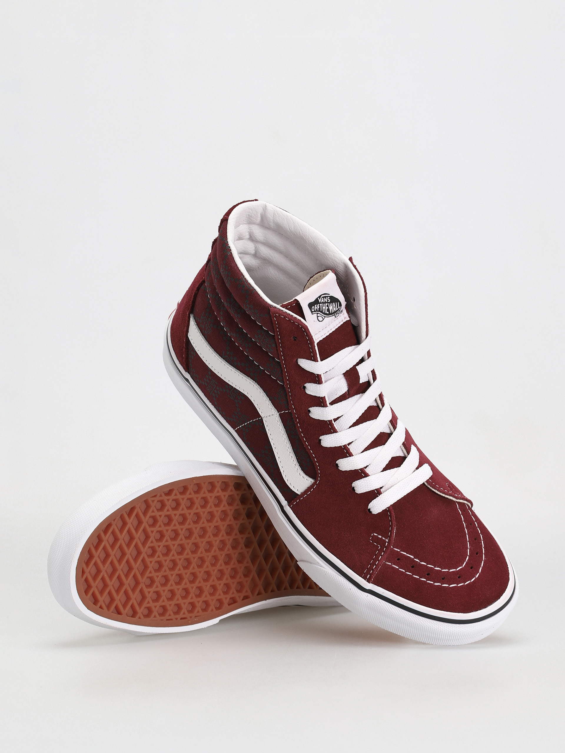 Boty Vans Sk8 Hi (monogram port royale)