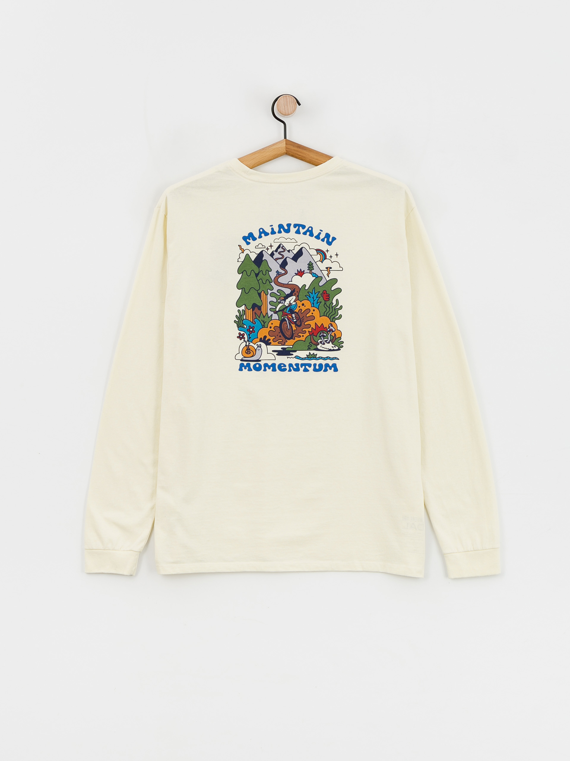 Triko Patagonia Maintain Momentum Pocket Responsibili (birch white)