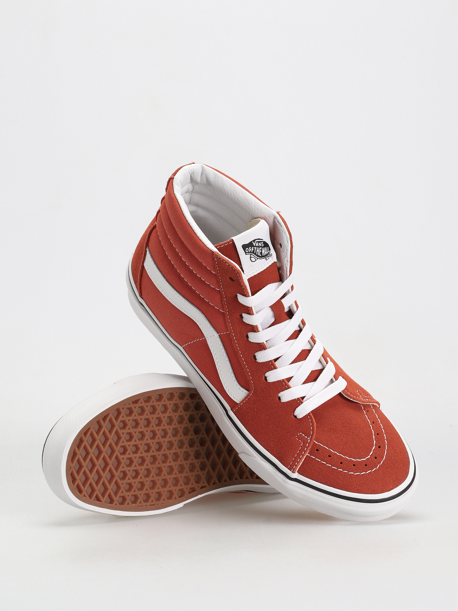 Boty Vans Sk8 Hi (color theory burnt ochre)
