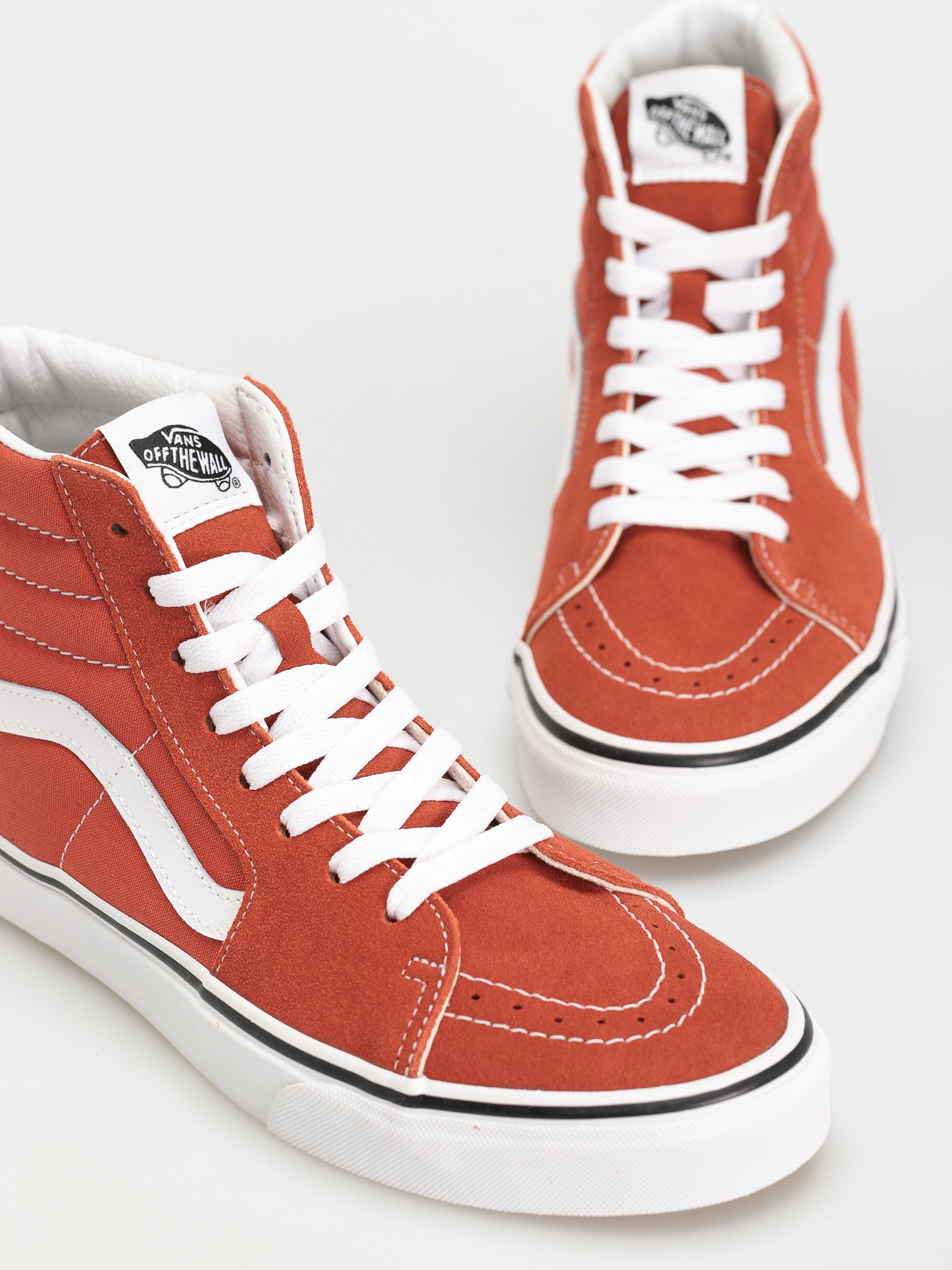 Boty Vans Sk8 Hi (color theory burnt ochre)