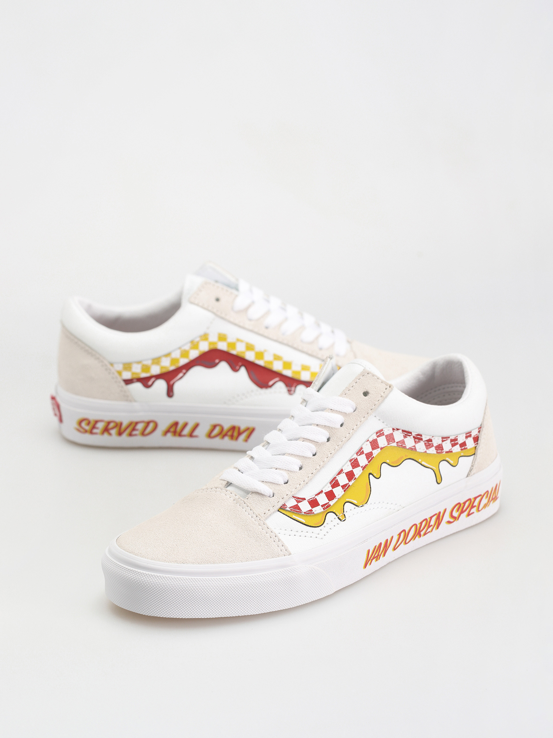 Boty Vans Old Skool (van doren special true white)