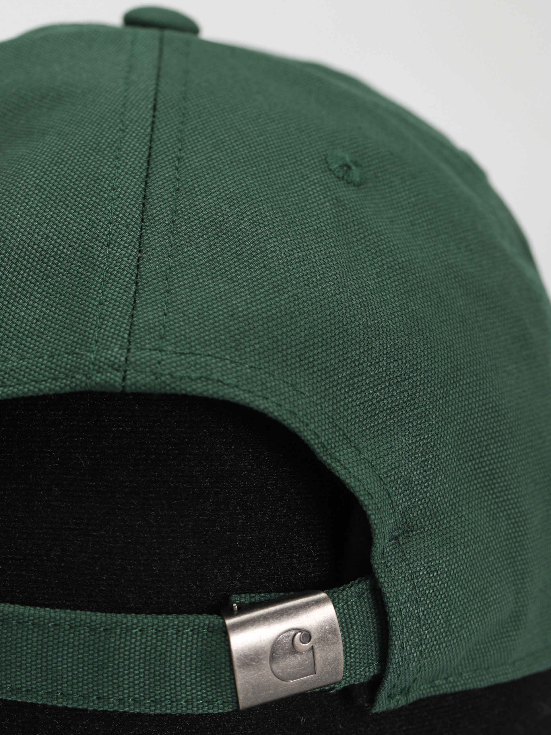 Kšiltovka  Carhartt WIP Canvas Script (treehouse/white)