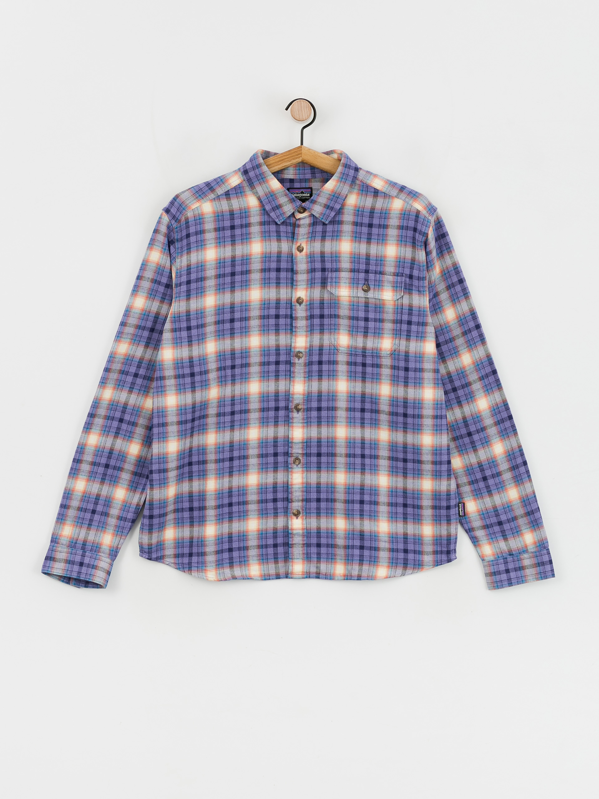 Košile Patagonia Cotton in Conversion Lightweight Fjord (ombre vintage/perennial purple)