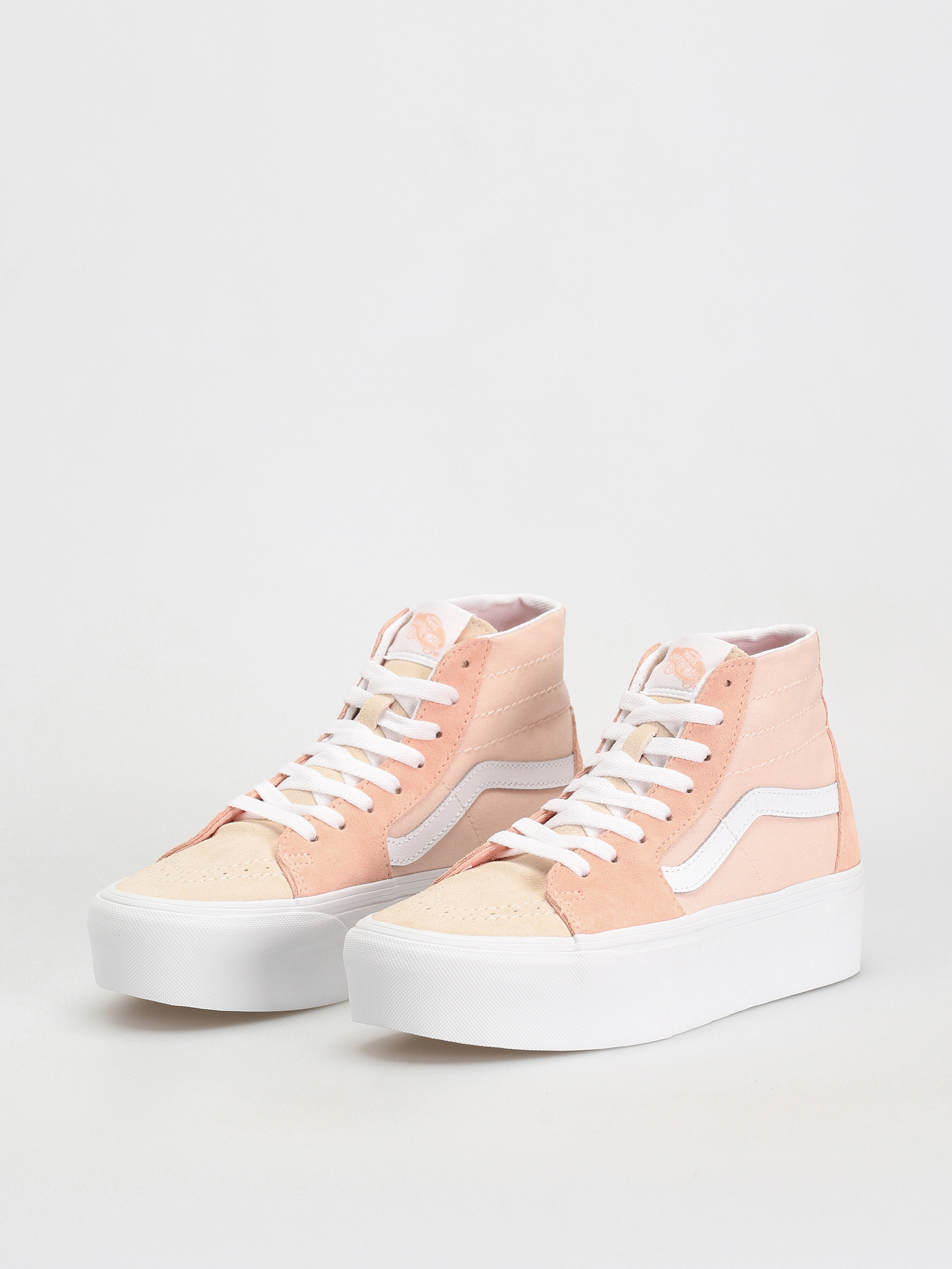 Boty Vans Sk8 Hi Tapered Stackform Wmn (color block peach)