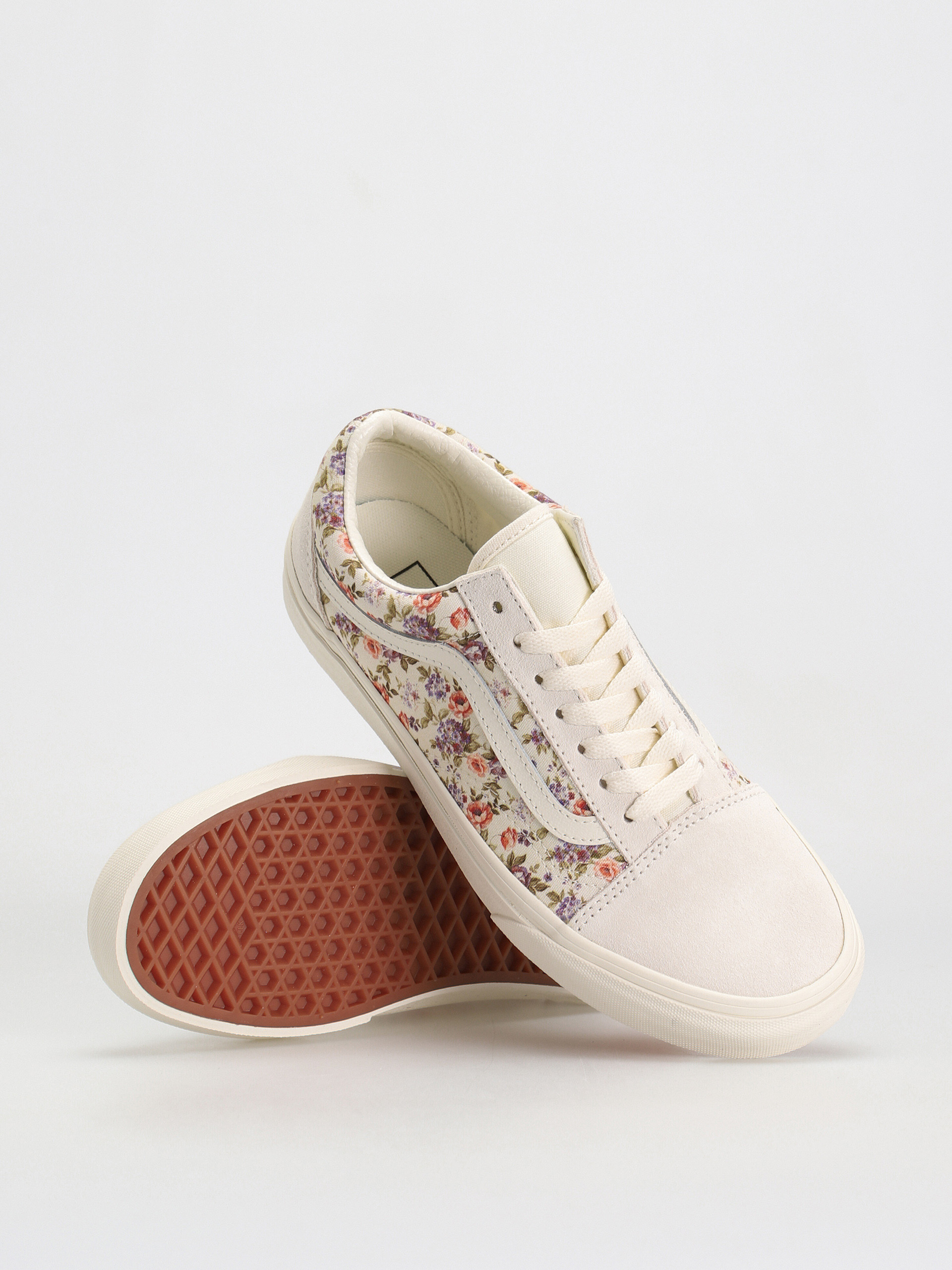 Boty Vans Old Skool Wmn (vintage floral marshmallow)
