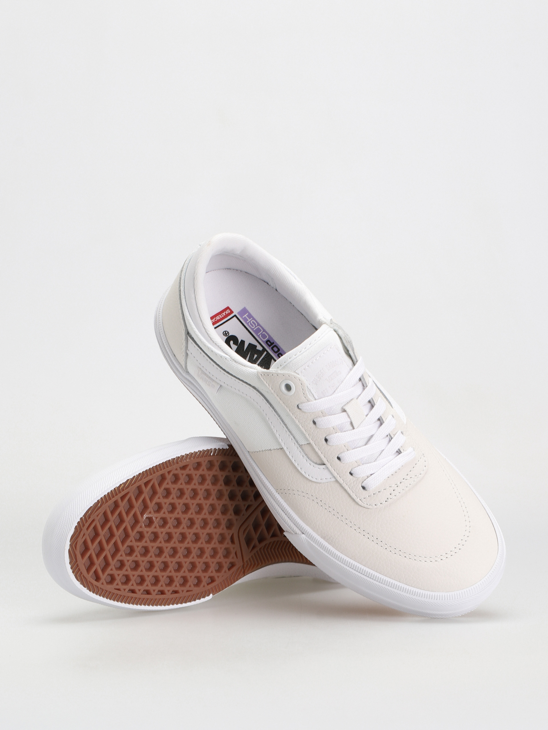 Boty Vans Gilbert Crockett (leather white/white)