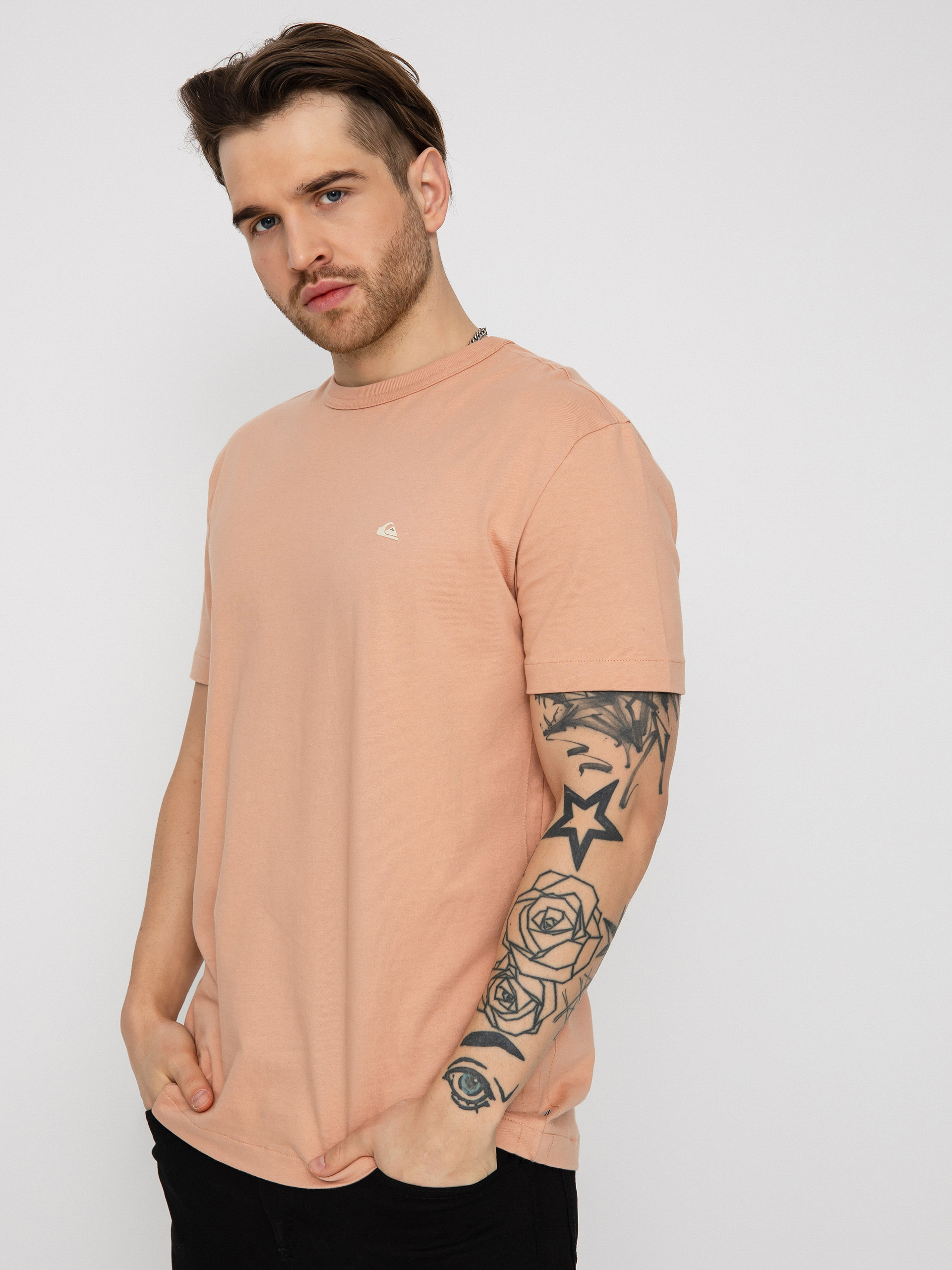 Tričko Quiksilver Essentials (cafe creme)