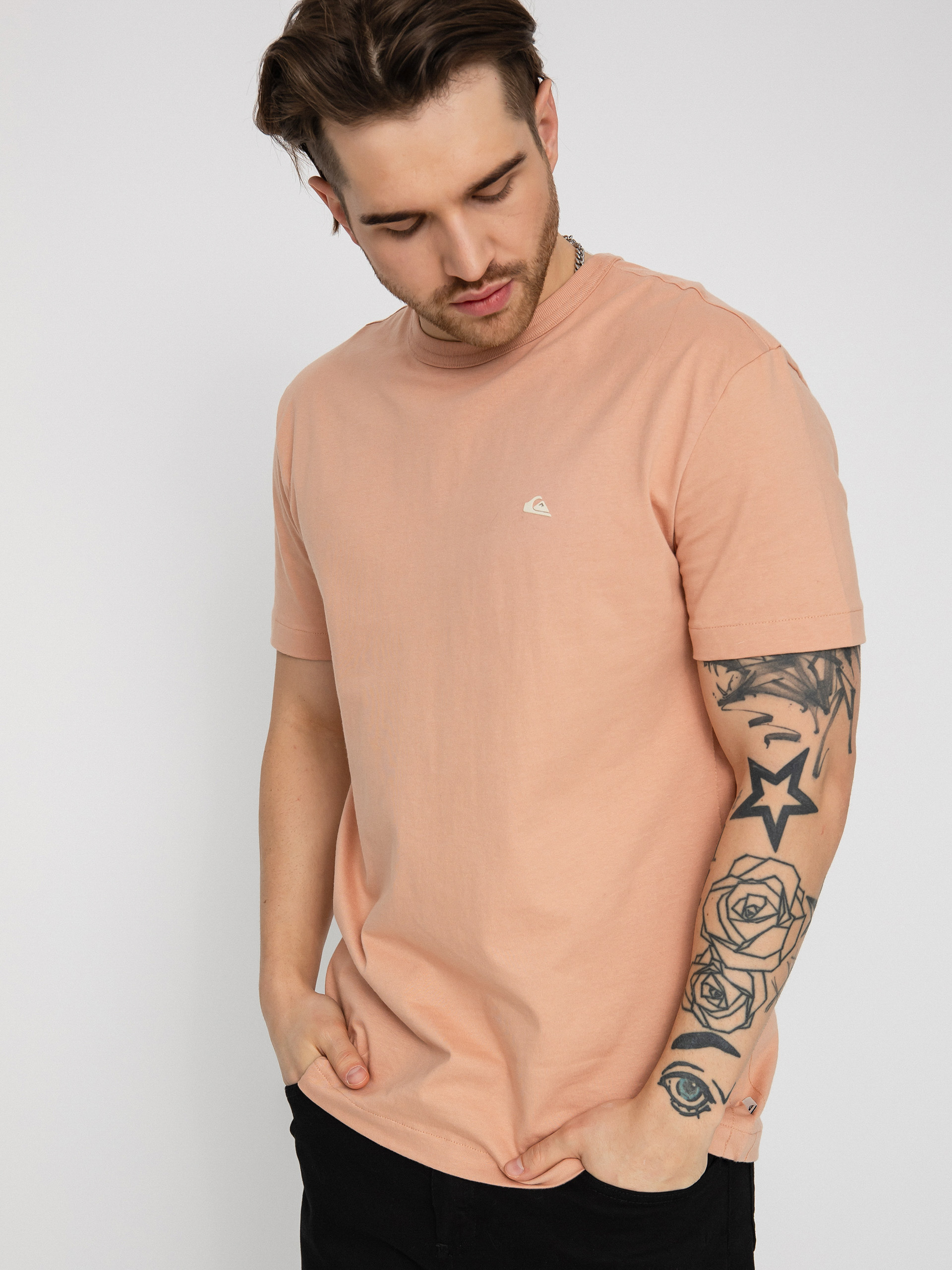 Tričko Quiksilver Essentials (cafe creme)