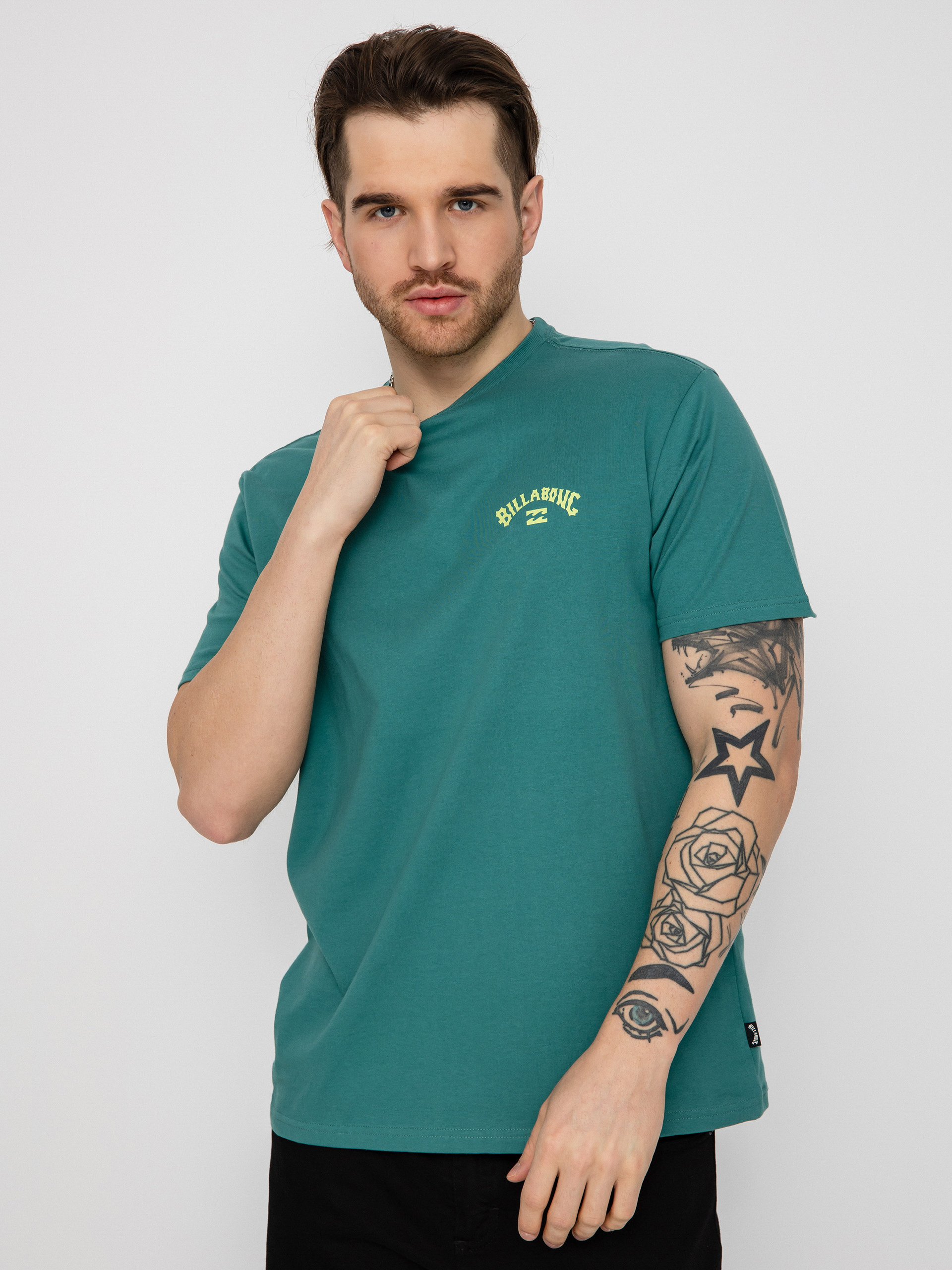 Tričko Billabong Arch Wave (teal)