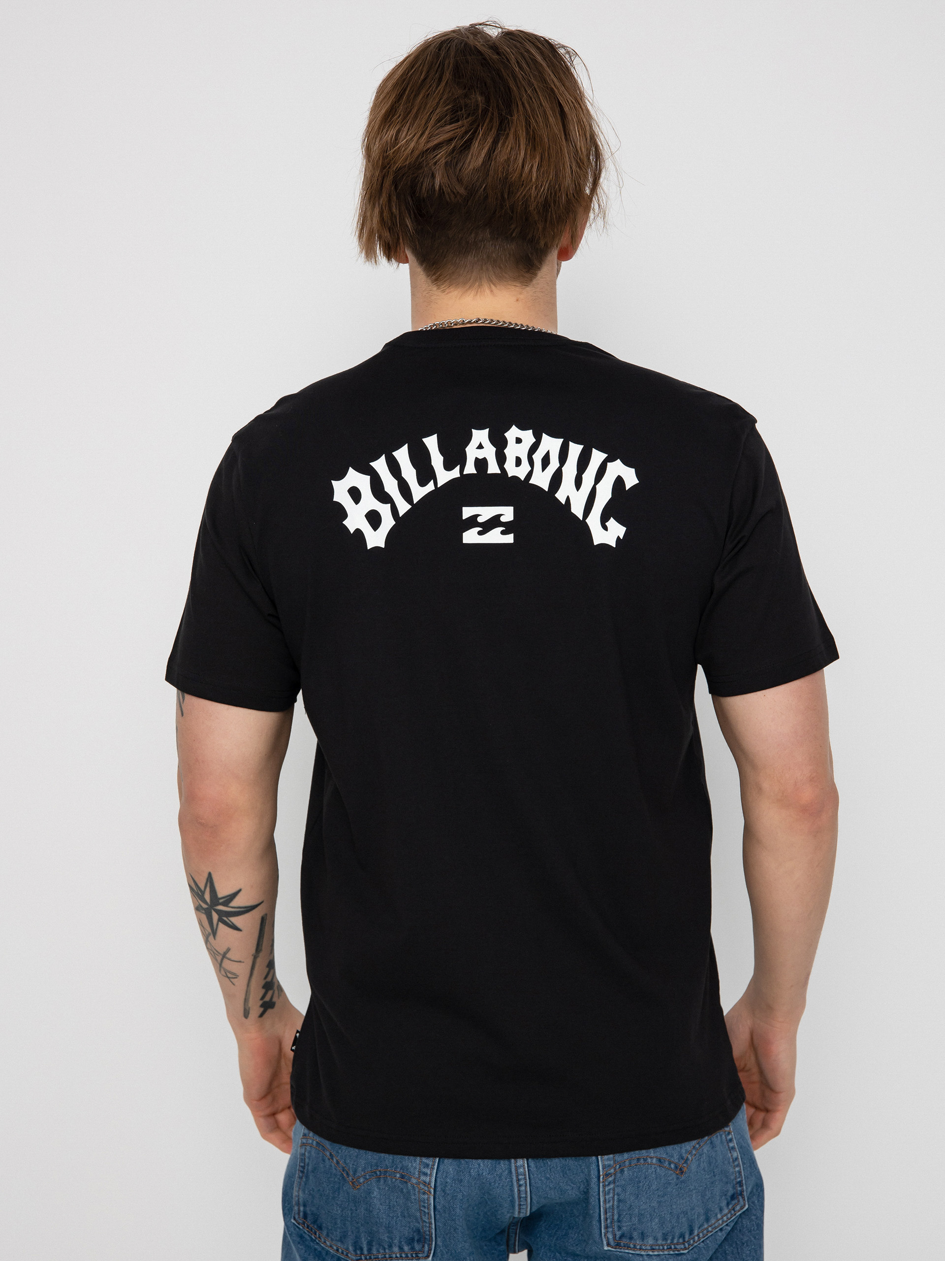 Tričko Billabong Arch Wave (black)