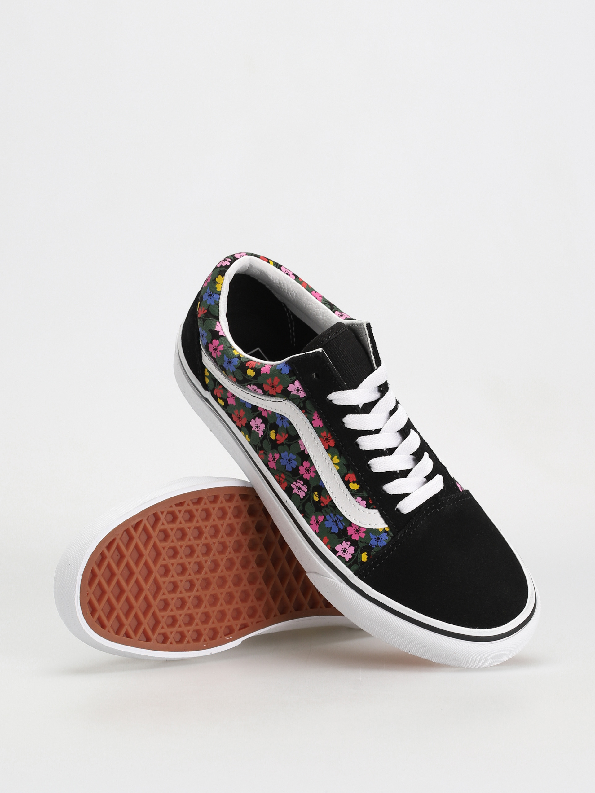 Boty Vans Old Skool Wmn barevná (floral black/white)