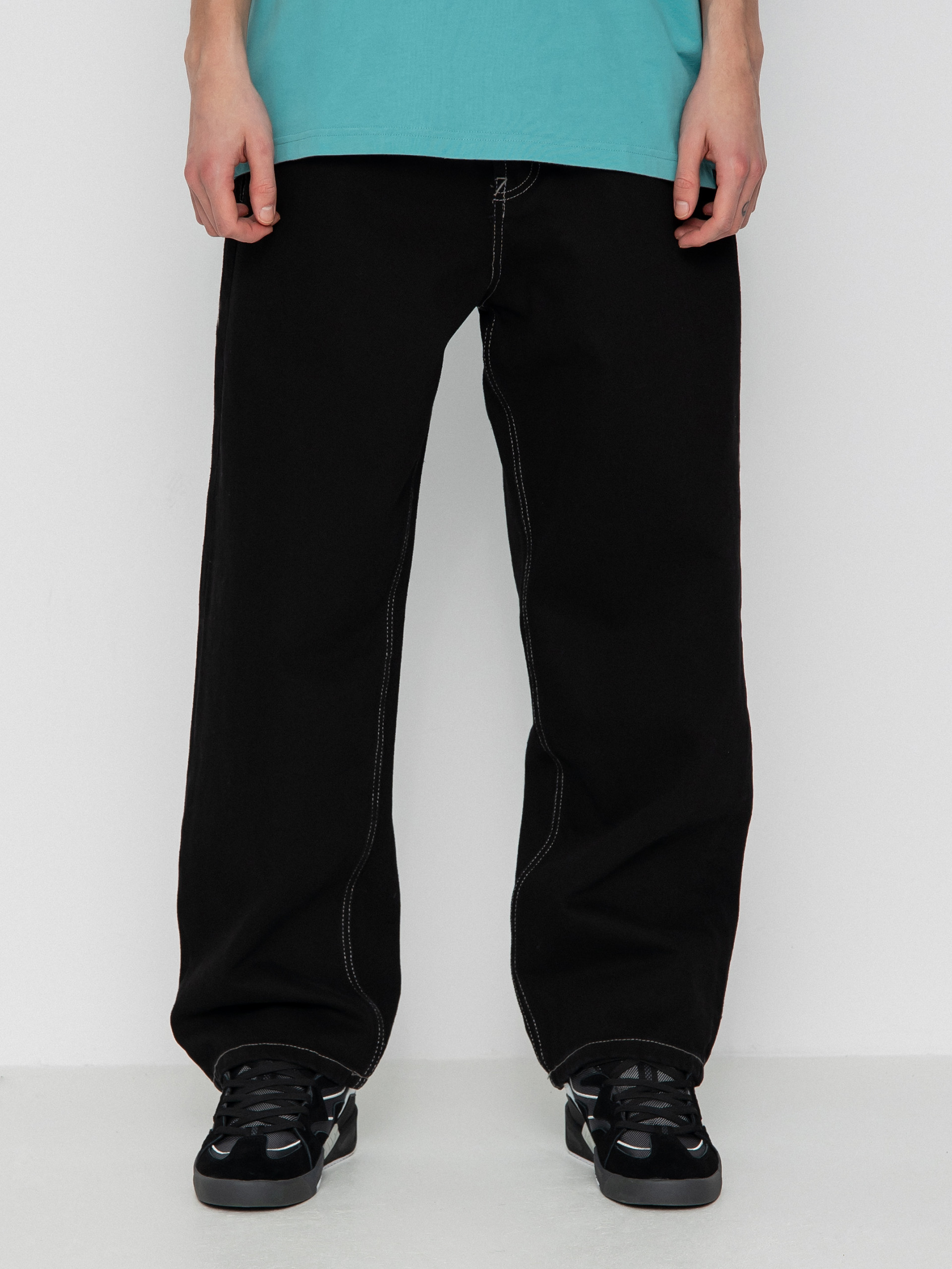 Kalhoty DC Worker Baggy (raw black)