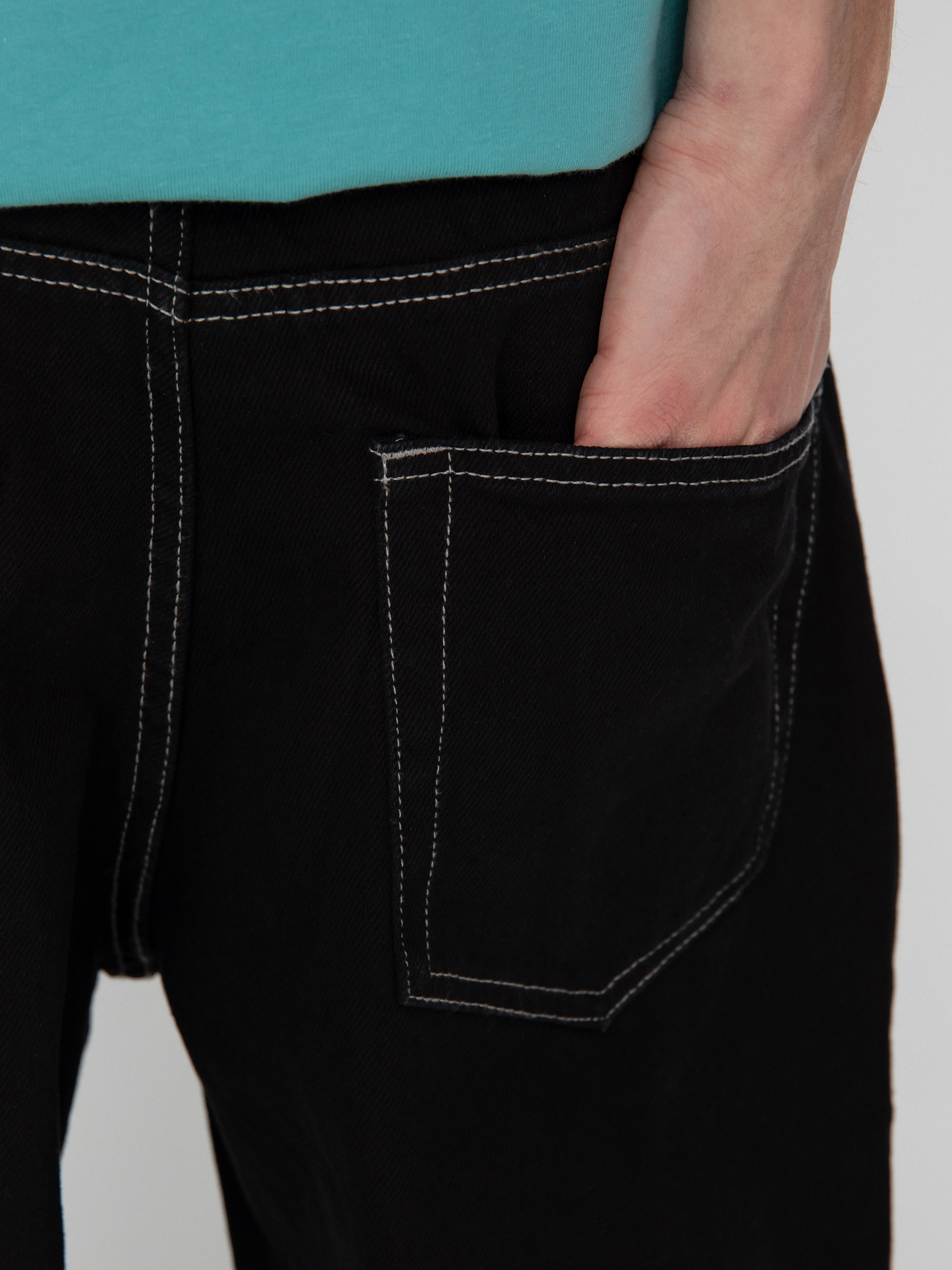 Kalhoty DC Worker Baggy (raw black)