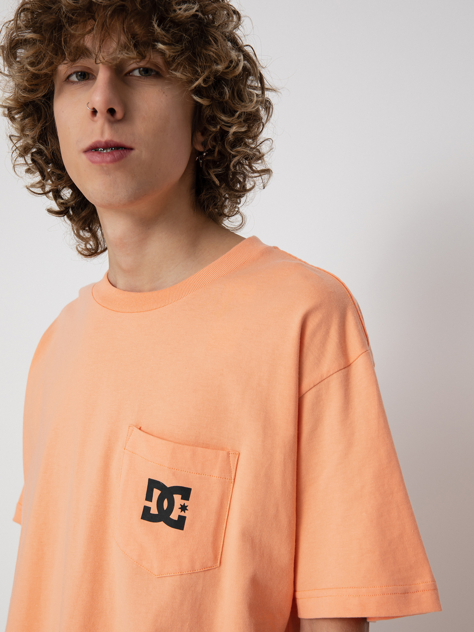 Tričko DC Star Pocket (papaya punch)