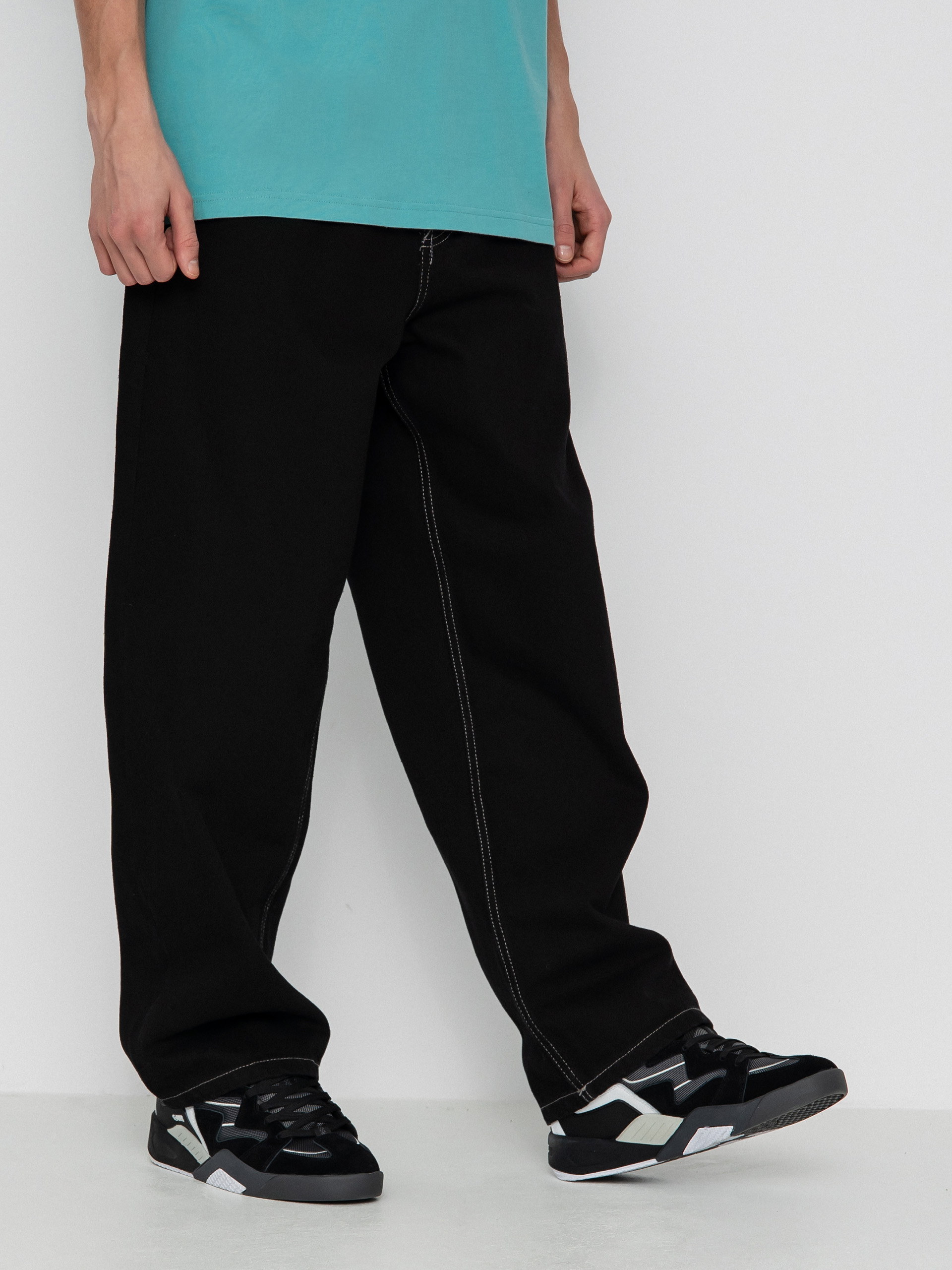 Kalhoty DC Worker Baggy (raw black)