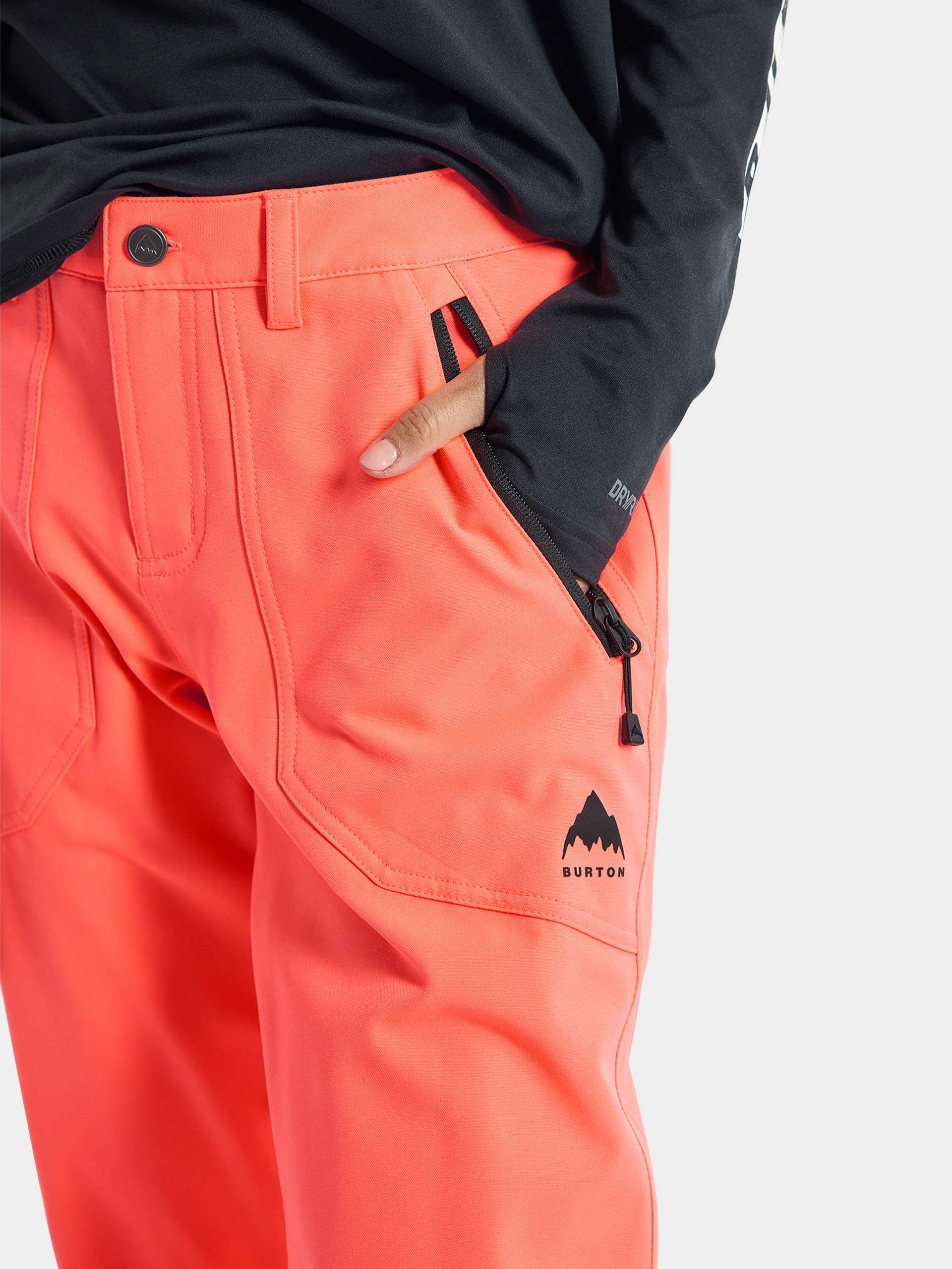Dámské Snowboardové kalhoty  Burton Vida Stretch (tetra orange)