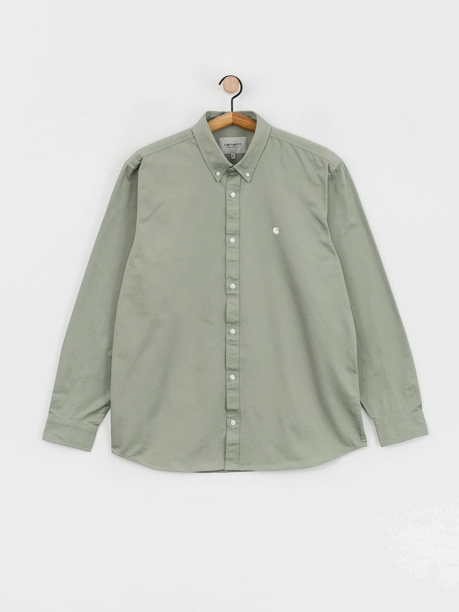 Košile Carhartt WIP Madison (yucca/white)