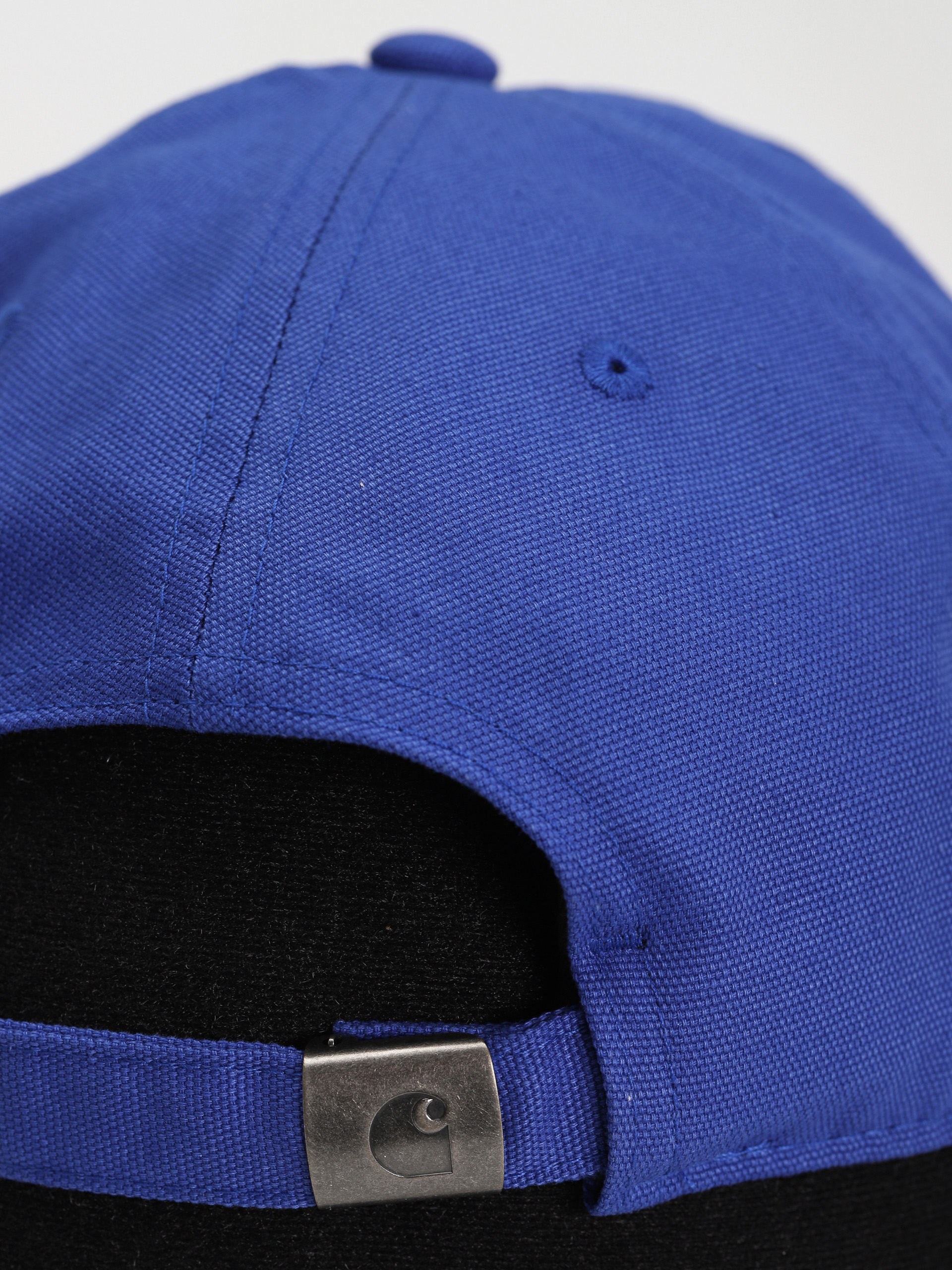 Kšiltovka  Carhartt WIP Canvas Script (lazurite/white)