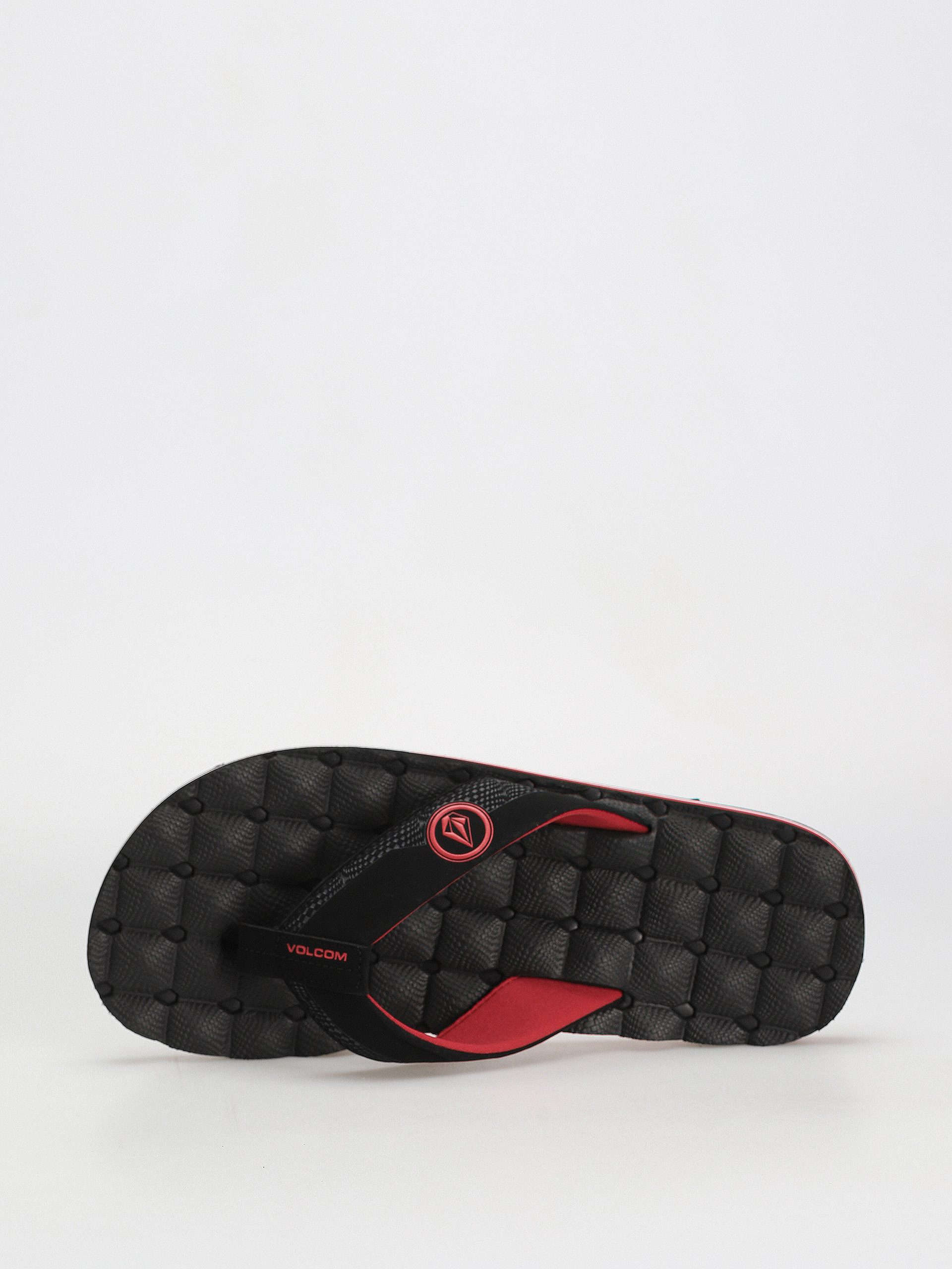 Plážovky Volcom Recliner (ribbon red)