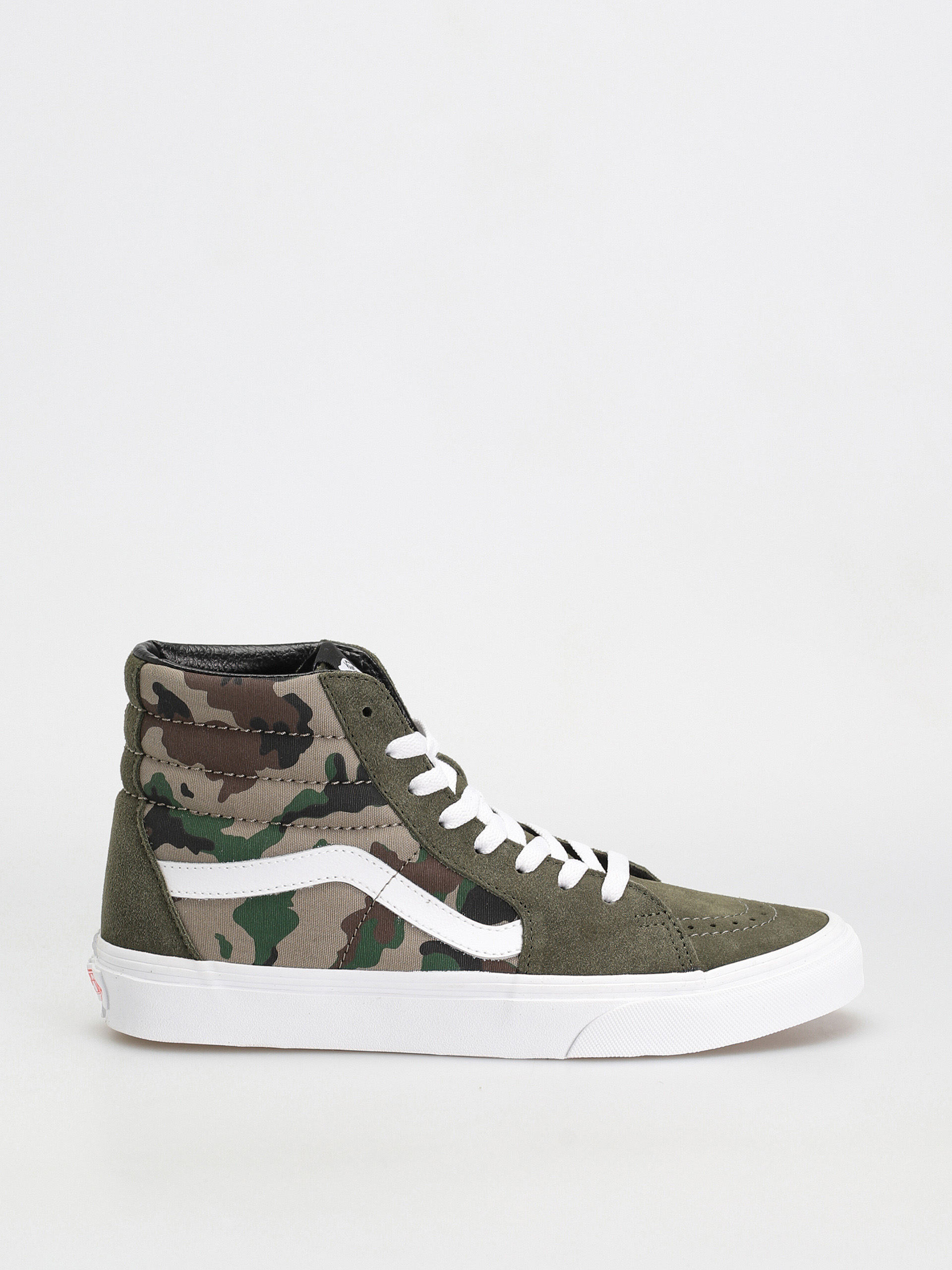 Boty Vans Sk8 Hi (camo olive/white)