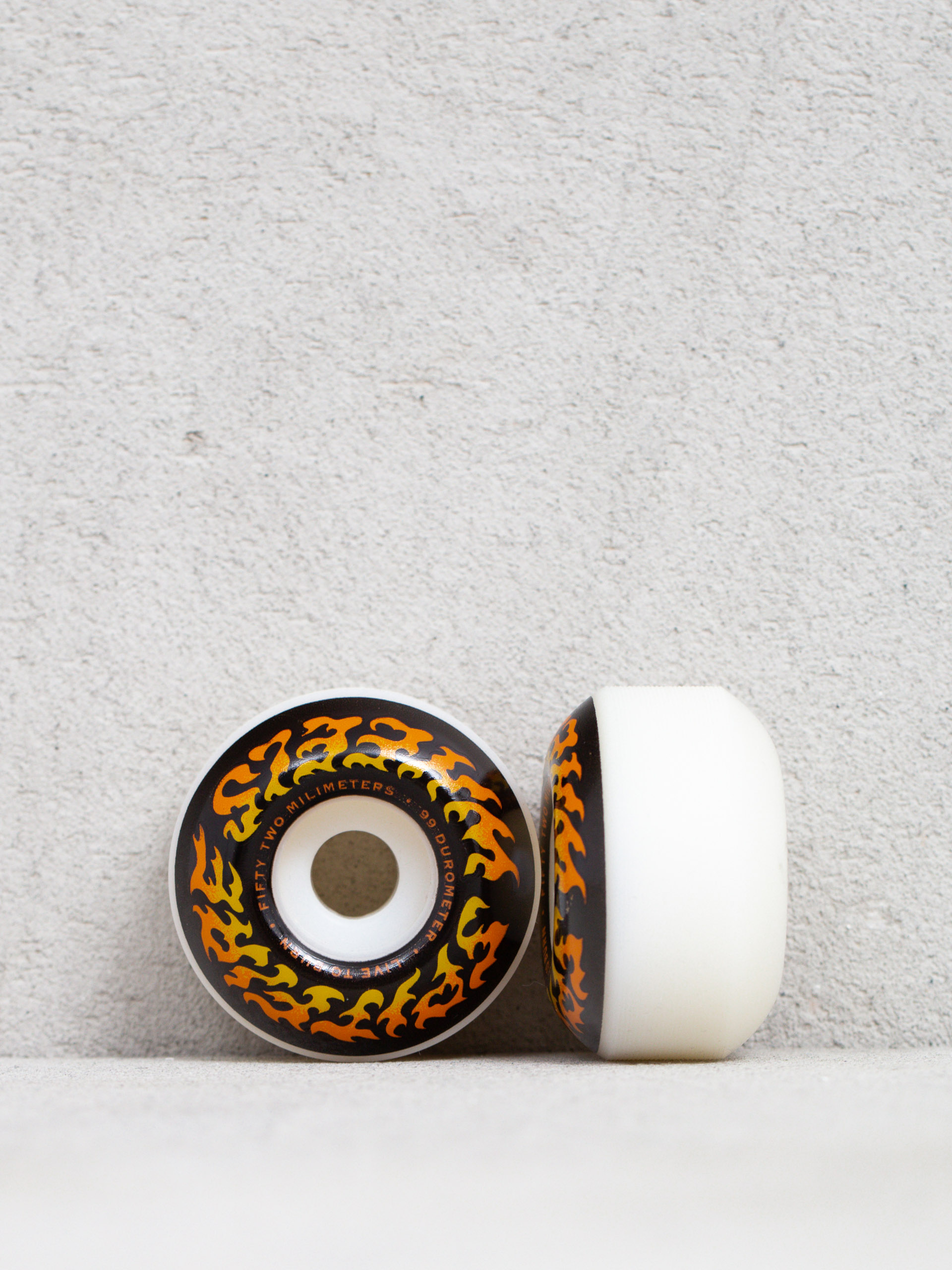 Kolečka Spitfire 99D Torched Script (white/black)