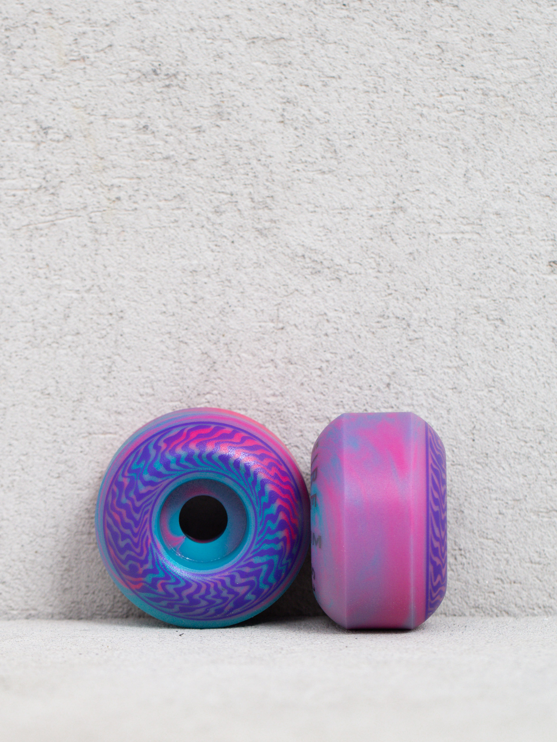 Kolečka Spitfire F4 99D Swirled Classic (teal/pink)