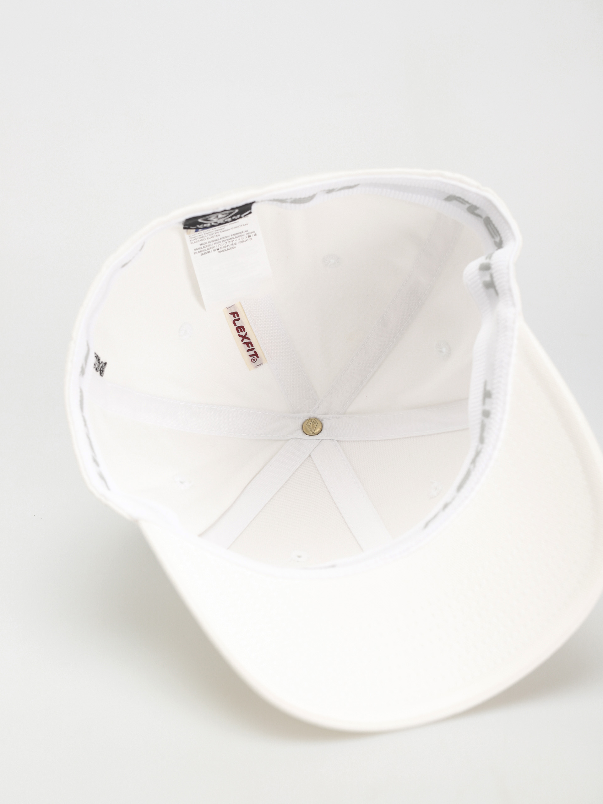 Kšiltovka  Volcom Full Stone Flexfit (white)