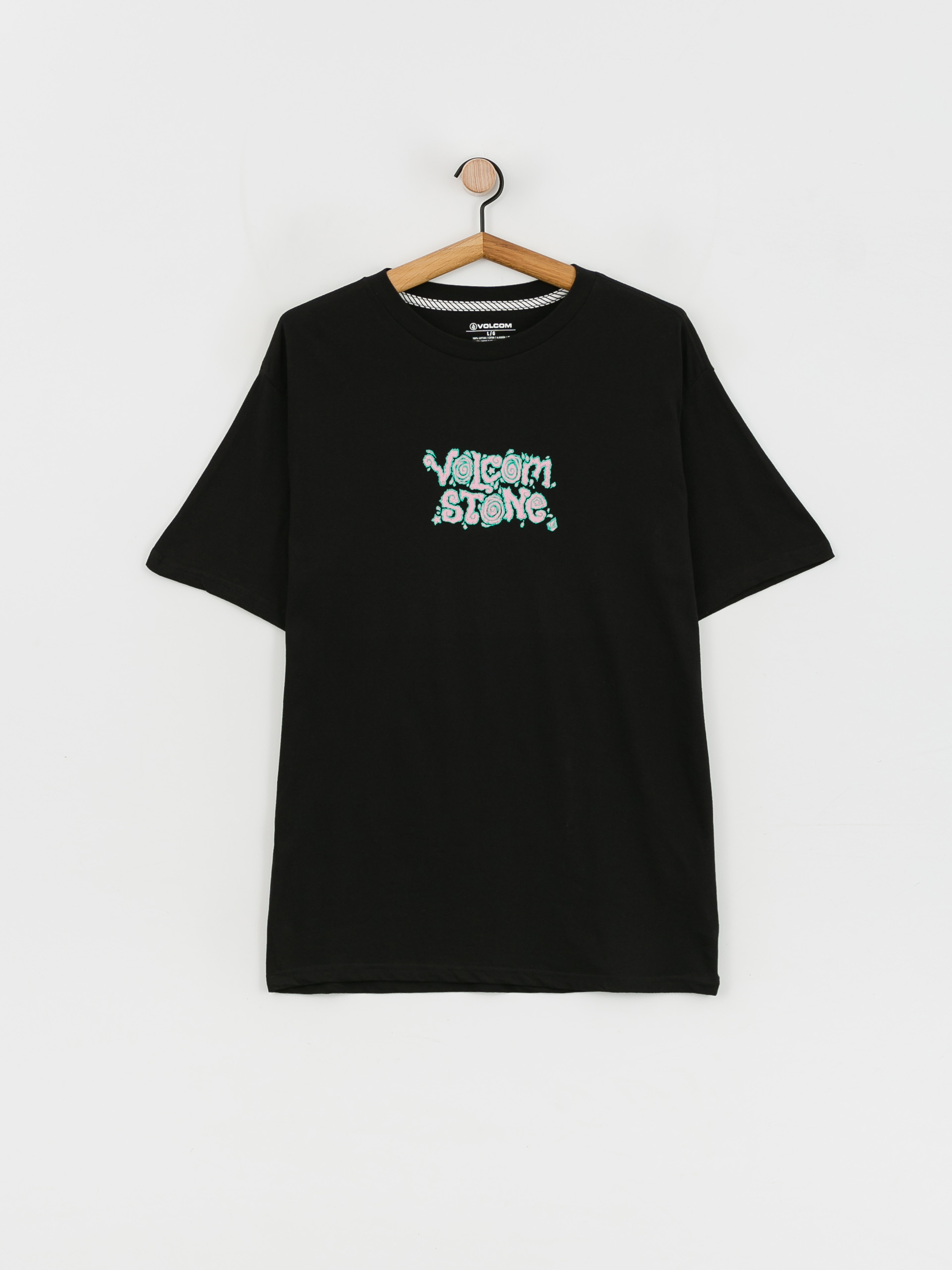 Tričko Volcom Fa J Hager In Type (black)